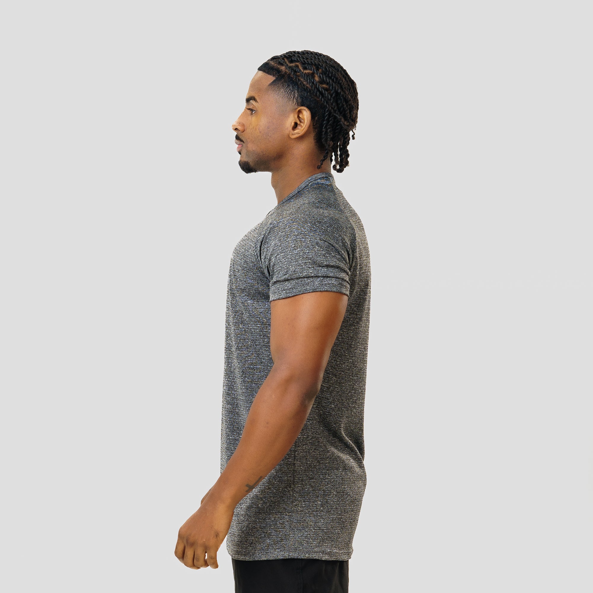 Camiseta Dry Fit Line Move Chumbo