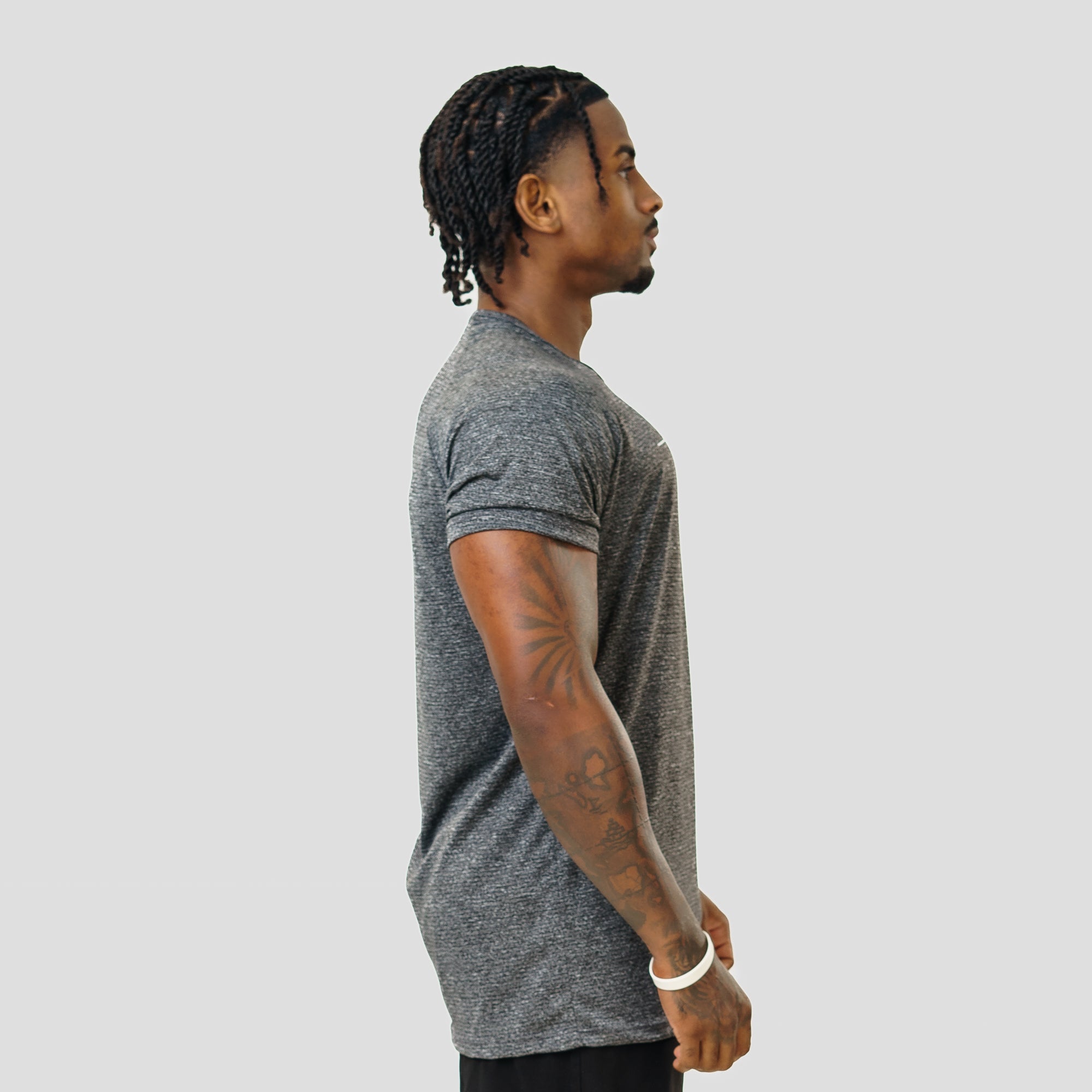 Camiseta Dry Fit Line Move Chumbo