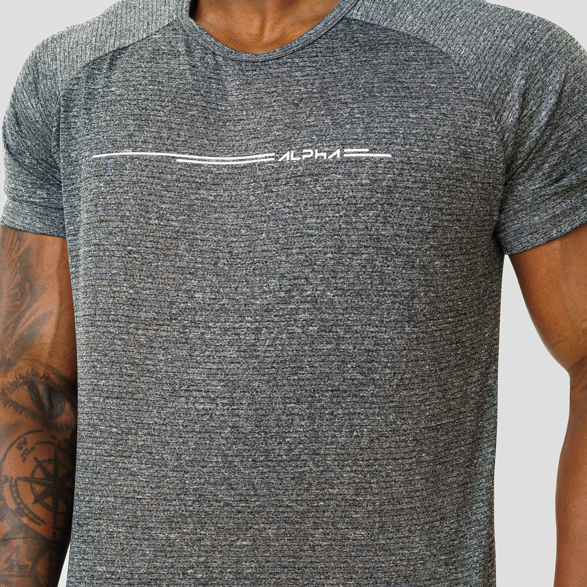 Camiseta Dry Fit Line Move Chumbo