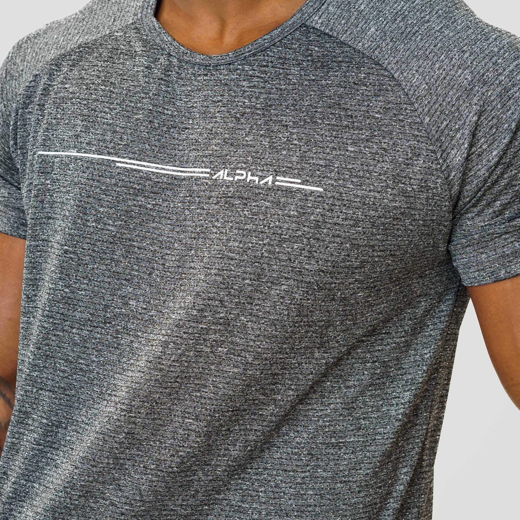 Camiseta Dry Fit Line Move Chumbo