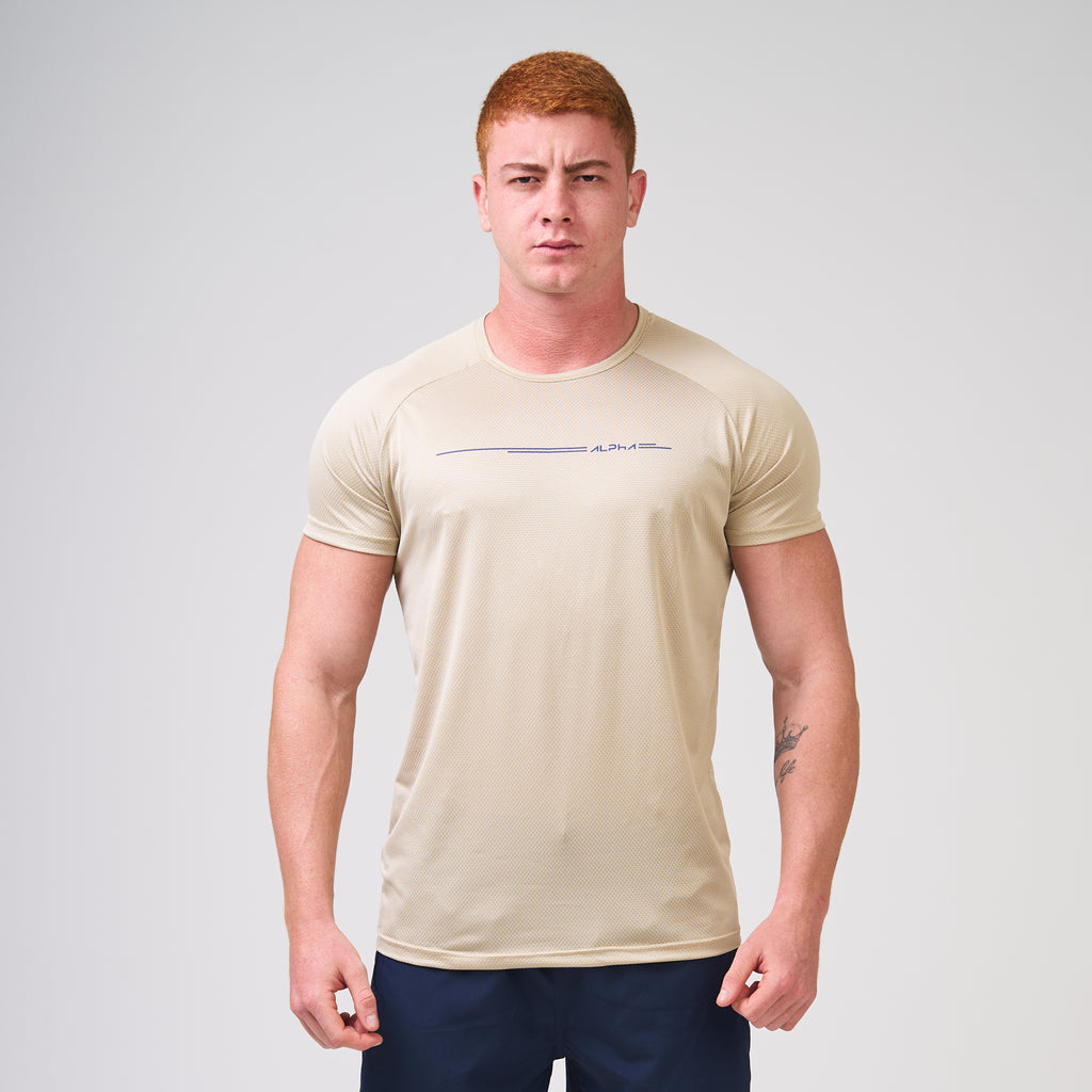 Camiseta Dry Fit Line Move Arenoso