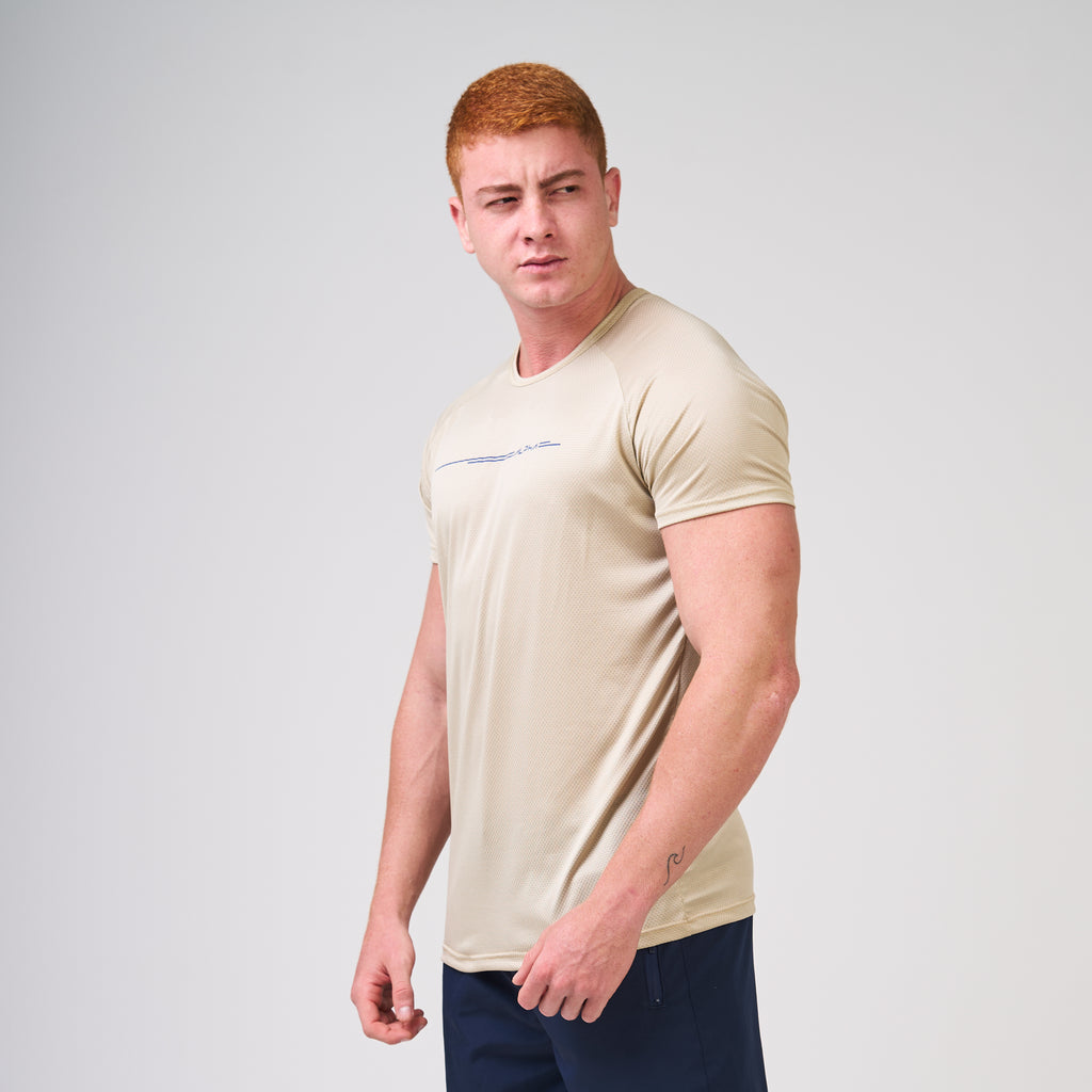 Camiseta Dry Fit Line Move Arenoso