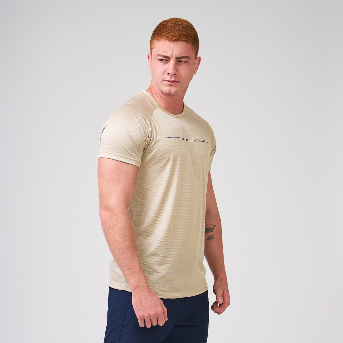 Camiseta Dry Fit Line Move Arenoso
