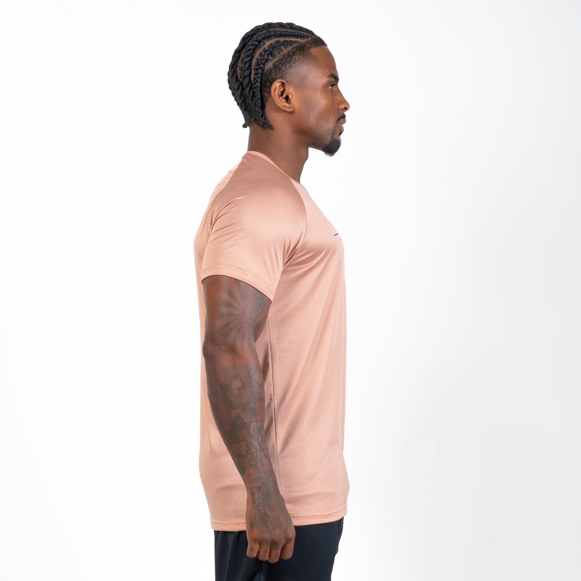 Camiseta Dry Fit Line Move Cappuccino