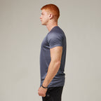 Camiseta Dry Fit Line Move Cinza Sombra