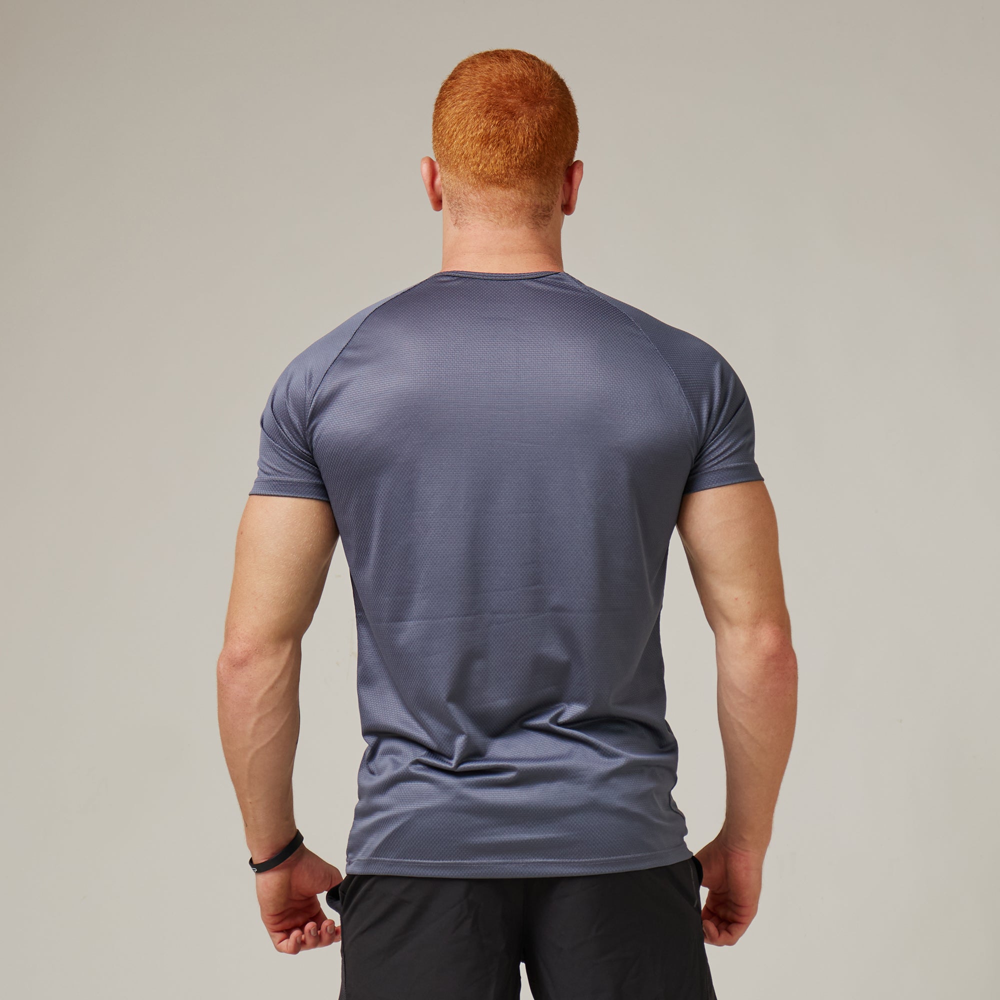 Camiseta Dry Fit Line Move Cinza Sombra