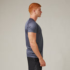 Camiseta Dry Fit Line Move Cinza Sombra