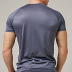 Camiseta Dry Fit Line Move Cinza Sombra