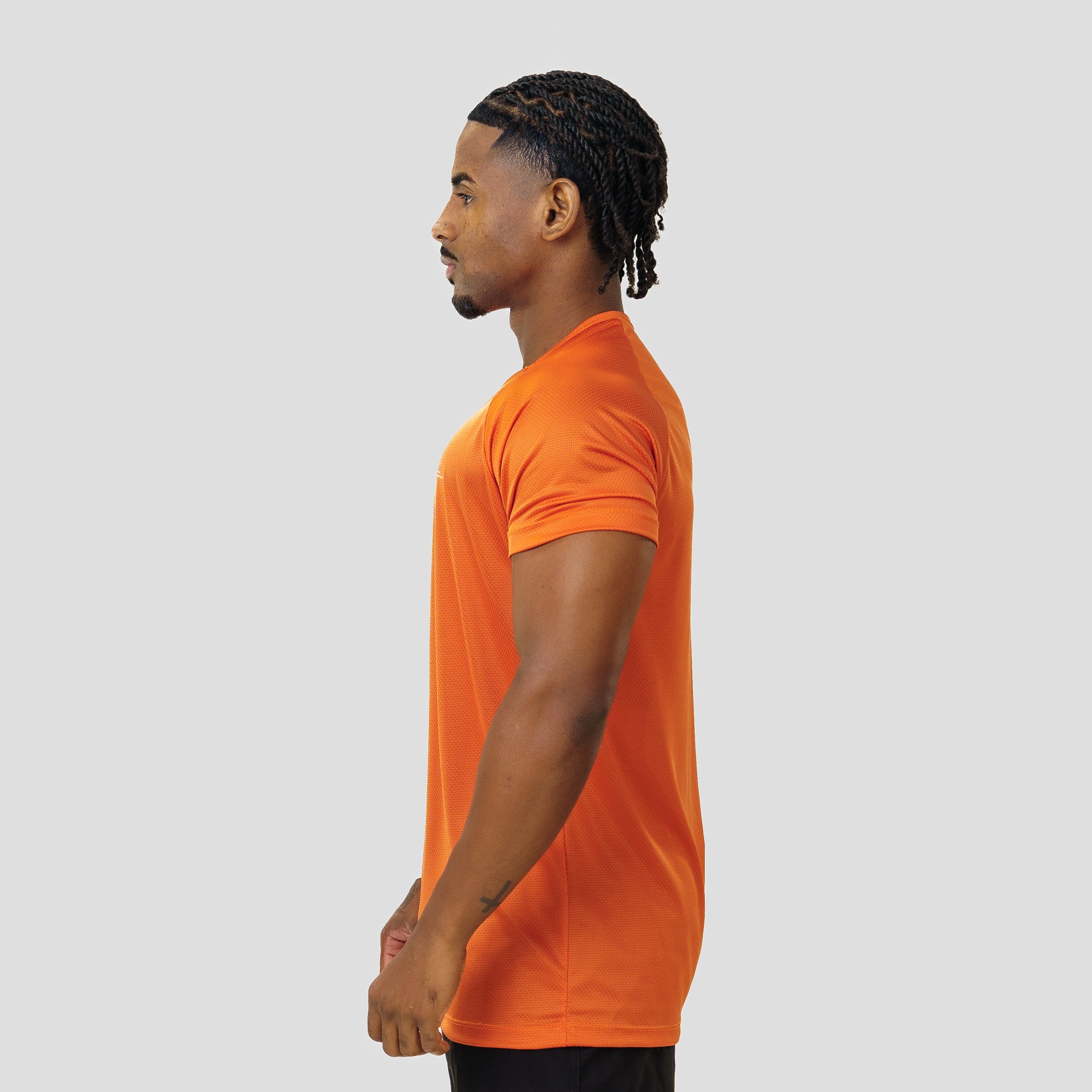 Camiseta Dry Fit Line Move Laranja Poente