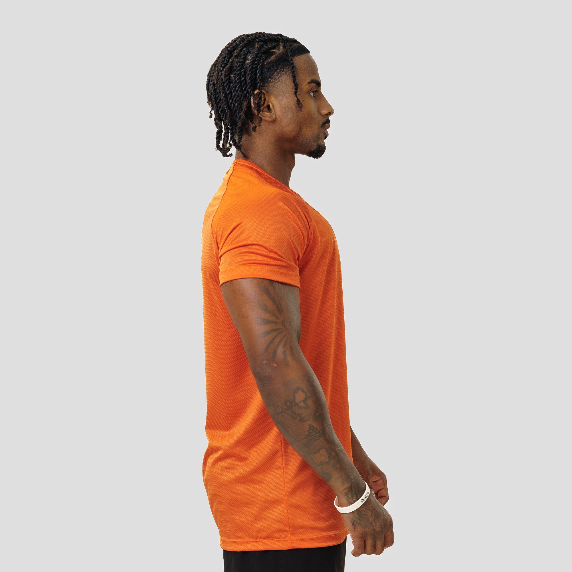 Camiseta Dry Fit Line Move Laranja Poente