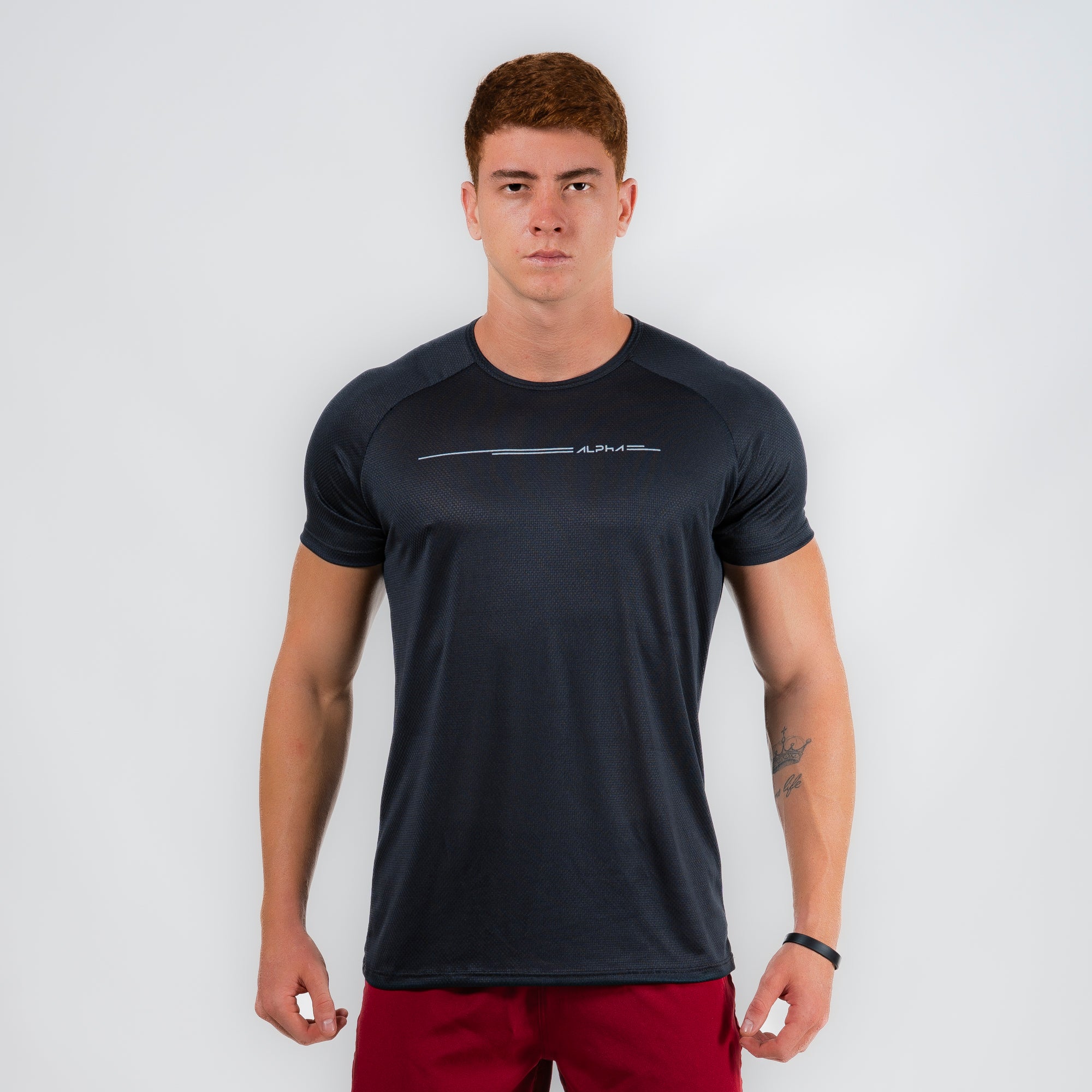 Camiseta Dry Fit Line Move Preto