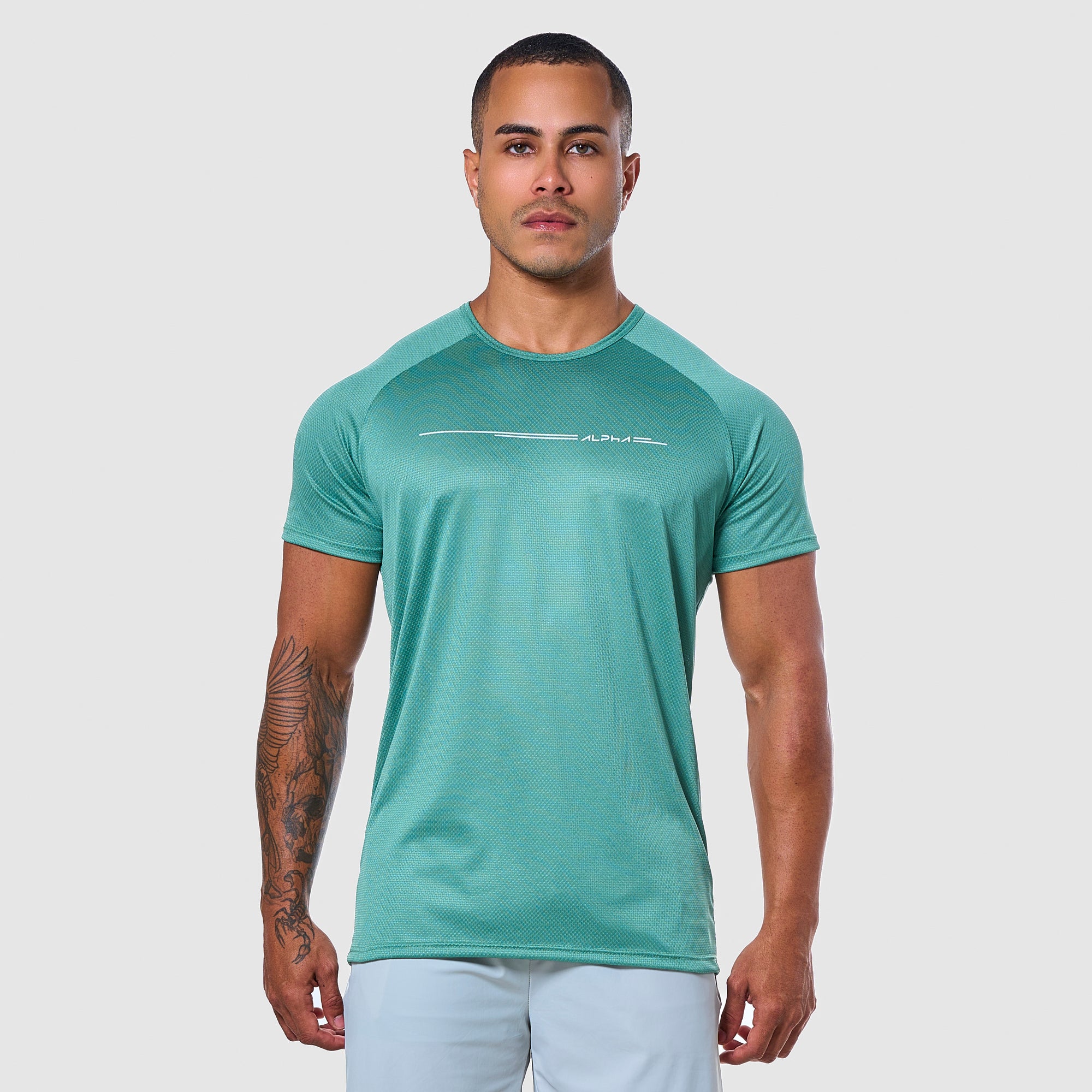 Camiseta Dry Fit Line Move Verde Menta