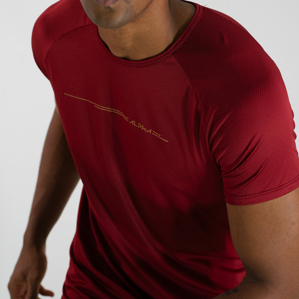 Camiseta Dry Fit Line Move Vermelho Biking