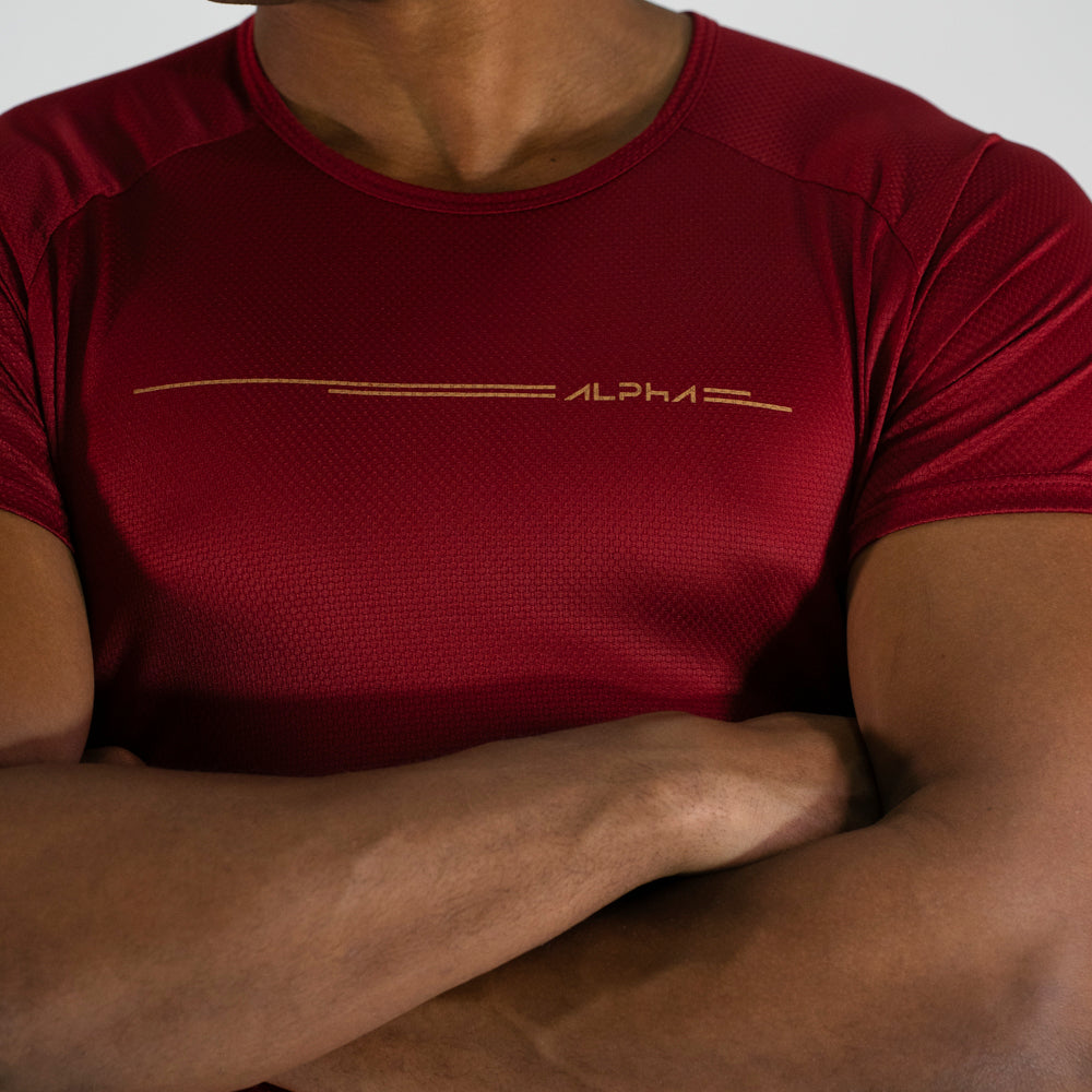 Camiseta Dry Fit Line Move Vermelho Biking