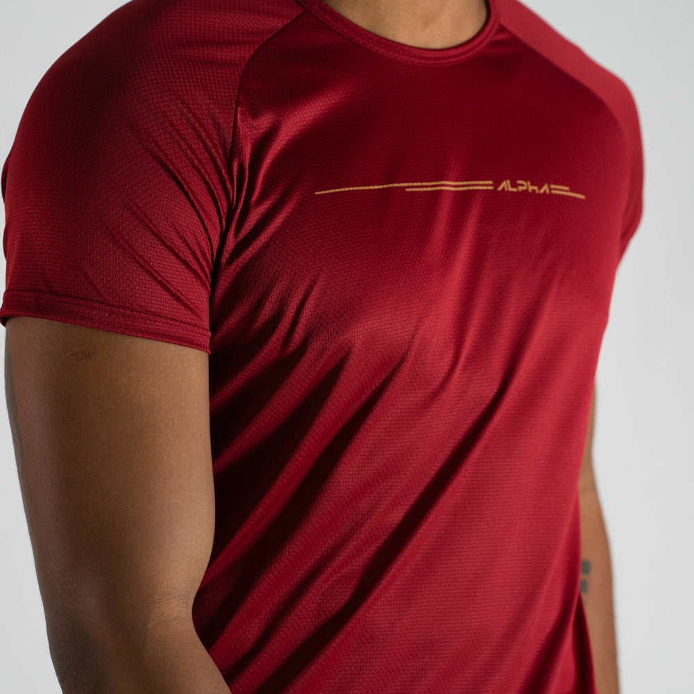 Camiseta Dry Fit Line Move Vermelho Biking