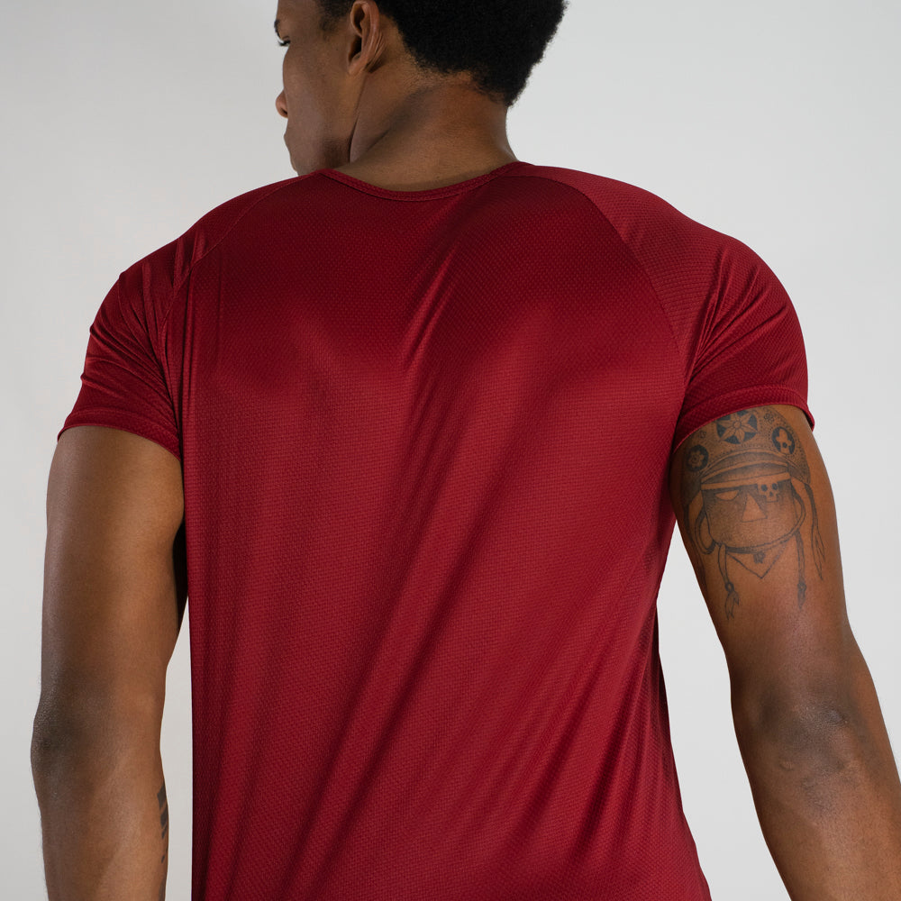 Camiseta Dry Fit Line Move Vermelho Biking