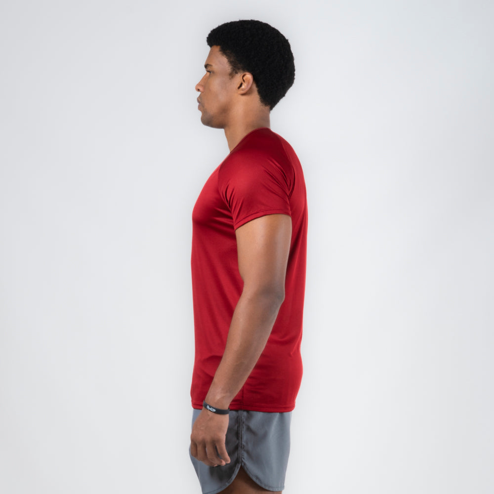 Camiseta Dry Fit Line Move Vermelho Biking