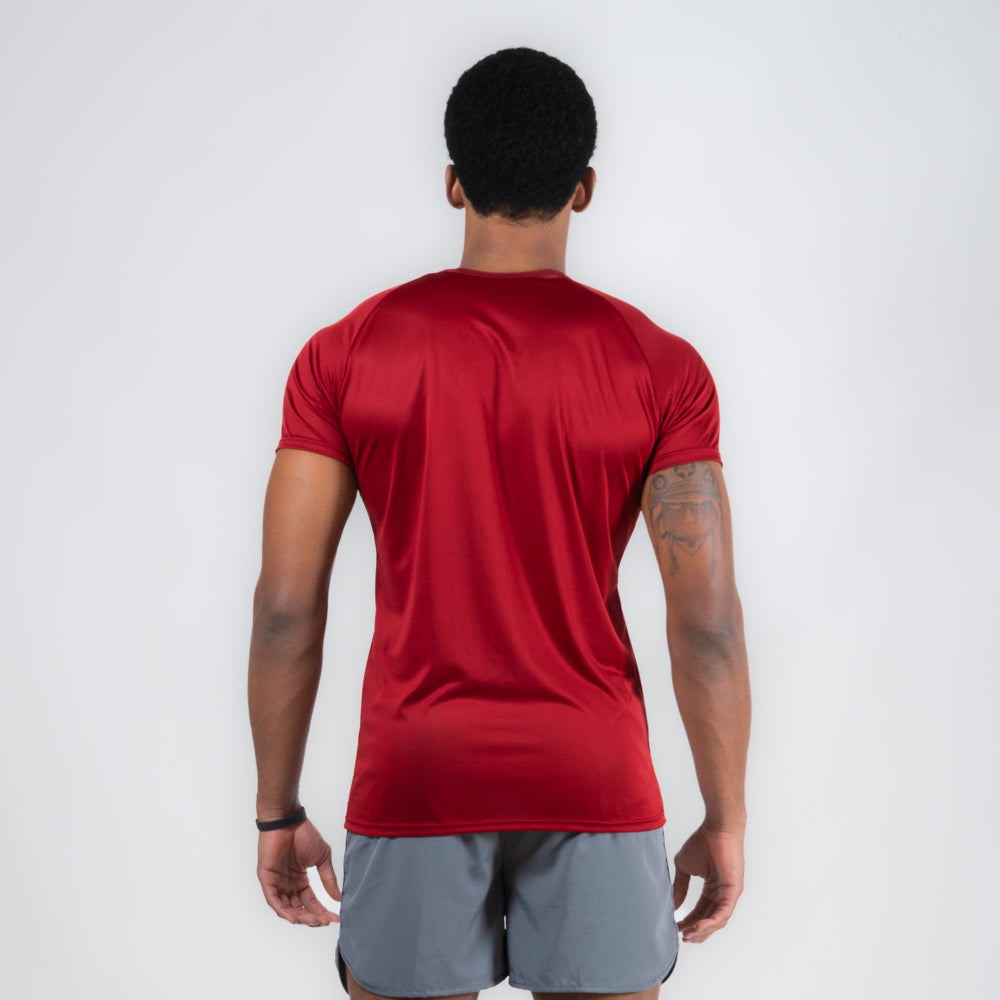 Camiseta Dry Fit Line Move Vermelho Biking