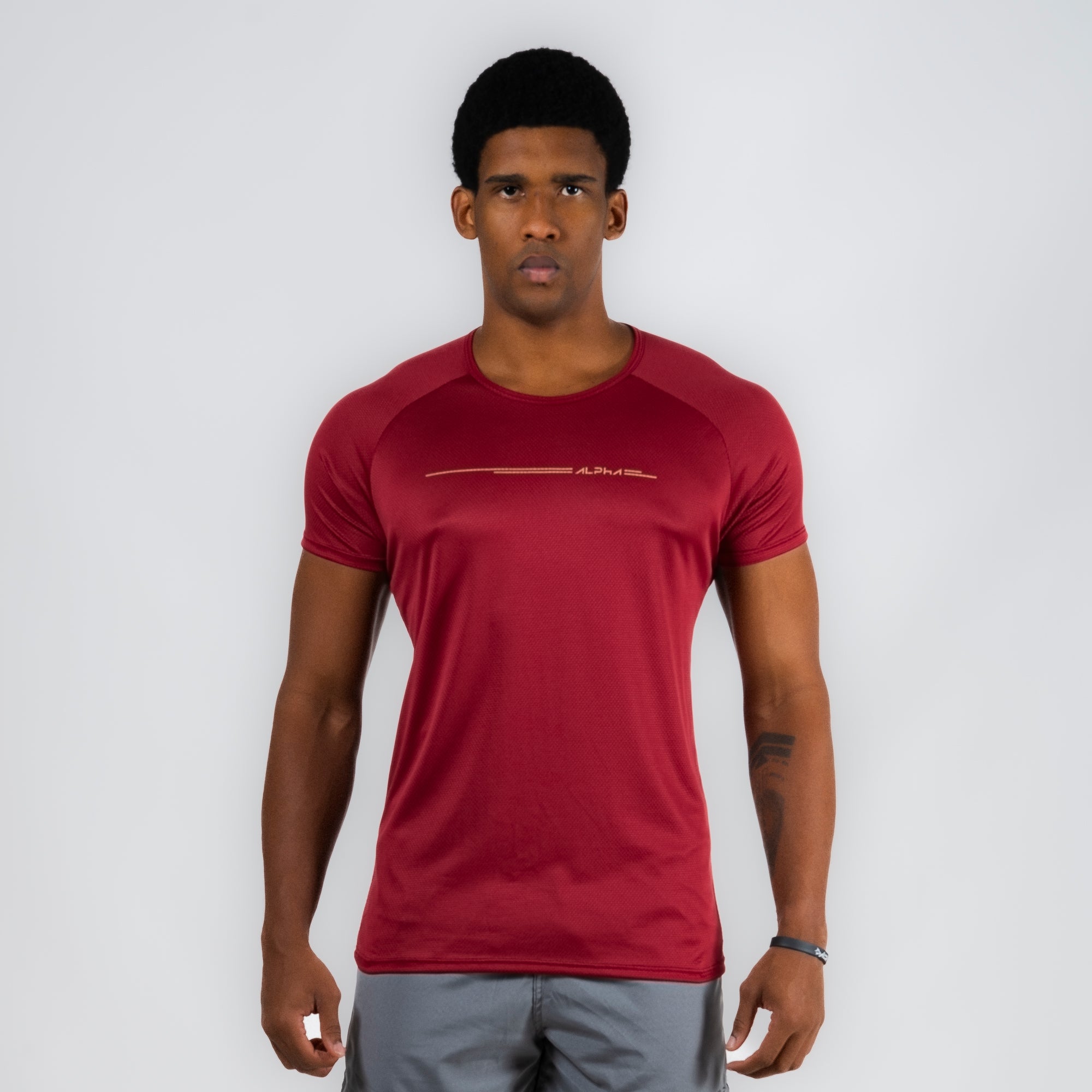 Camiseta Dry Fit Line Move Vermelho Biking