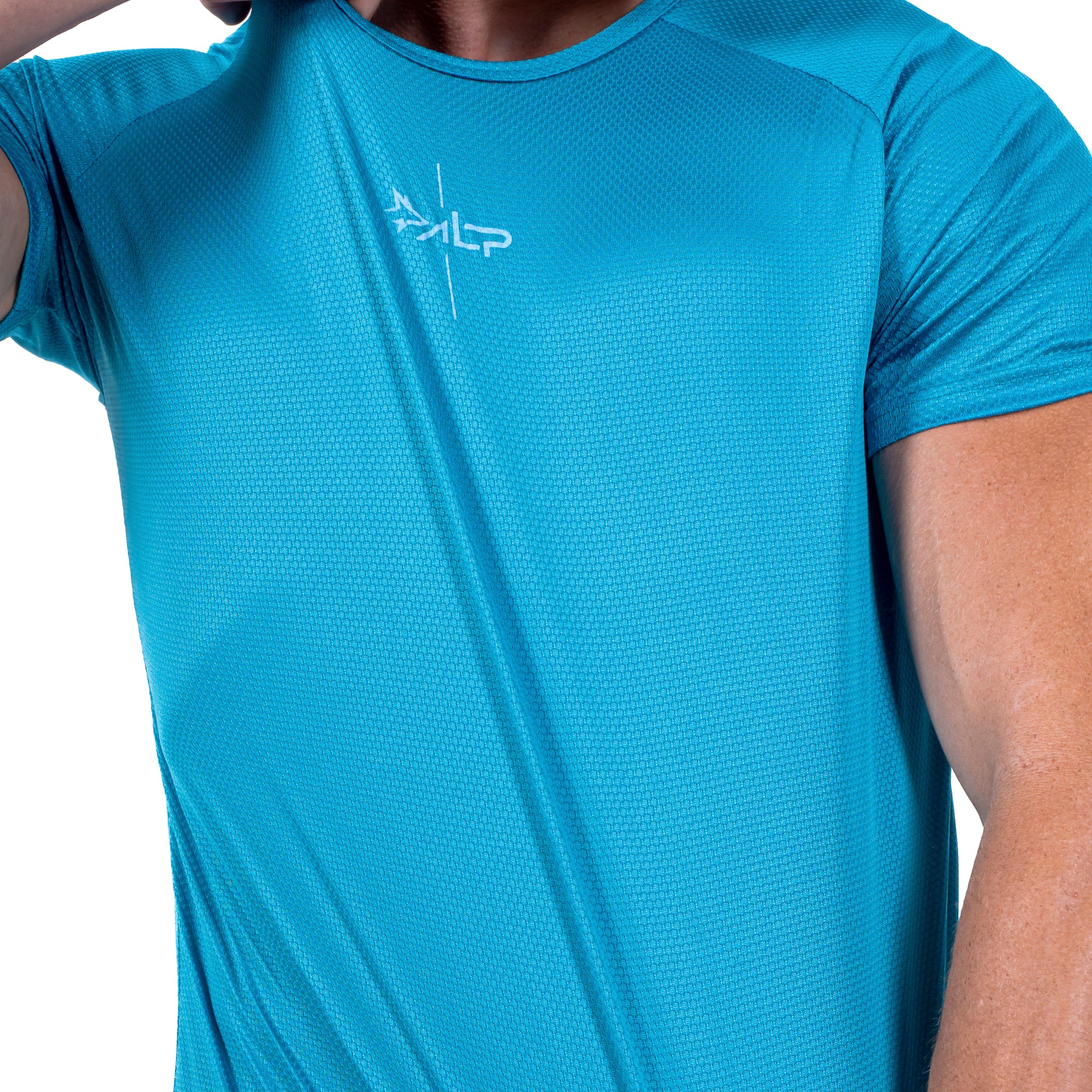 Camiseta Dry Fit Lineup Azul Pacifico