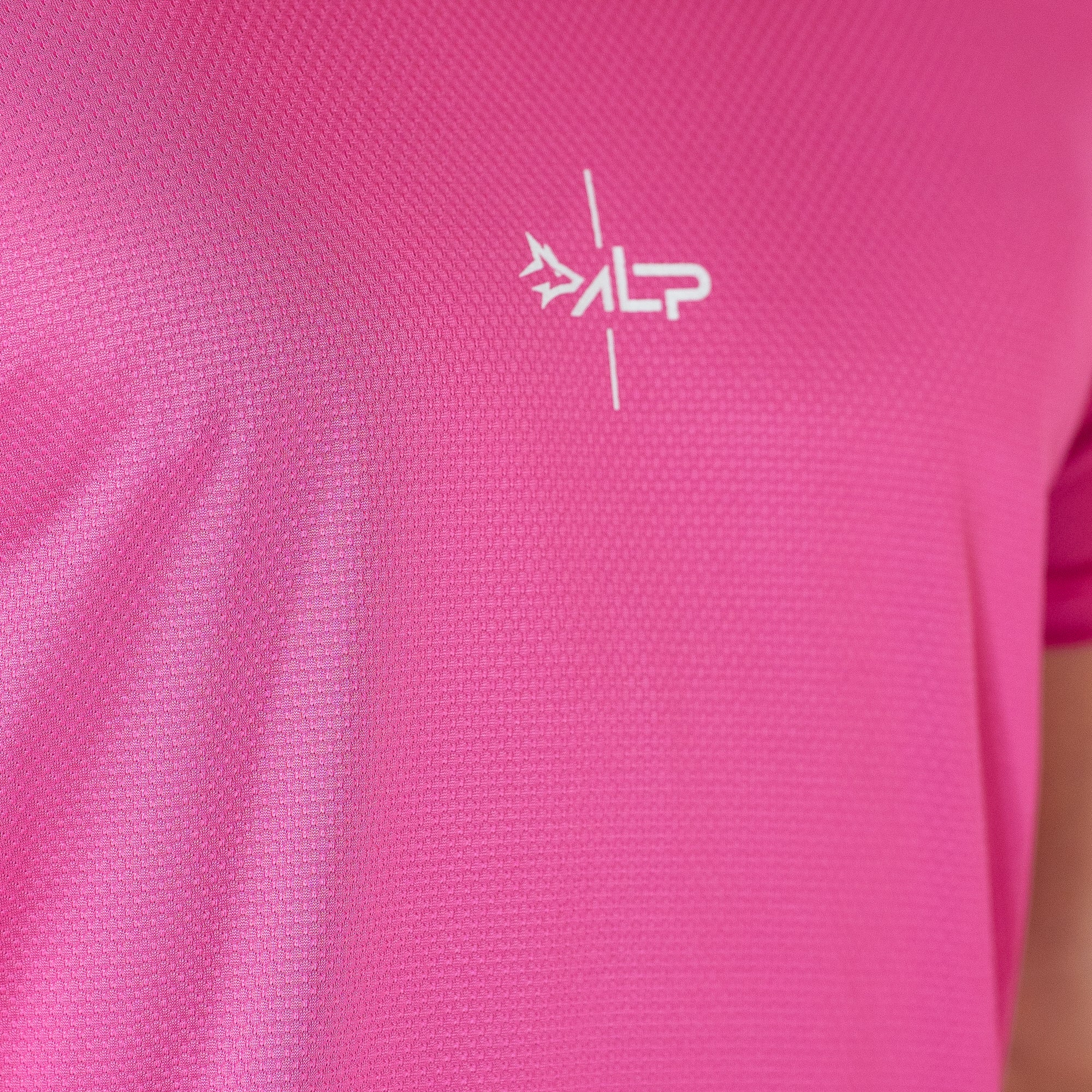 Camiseta Dry Fit Lineup Rosa Magenta