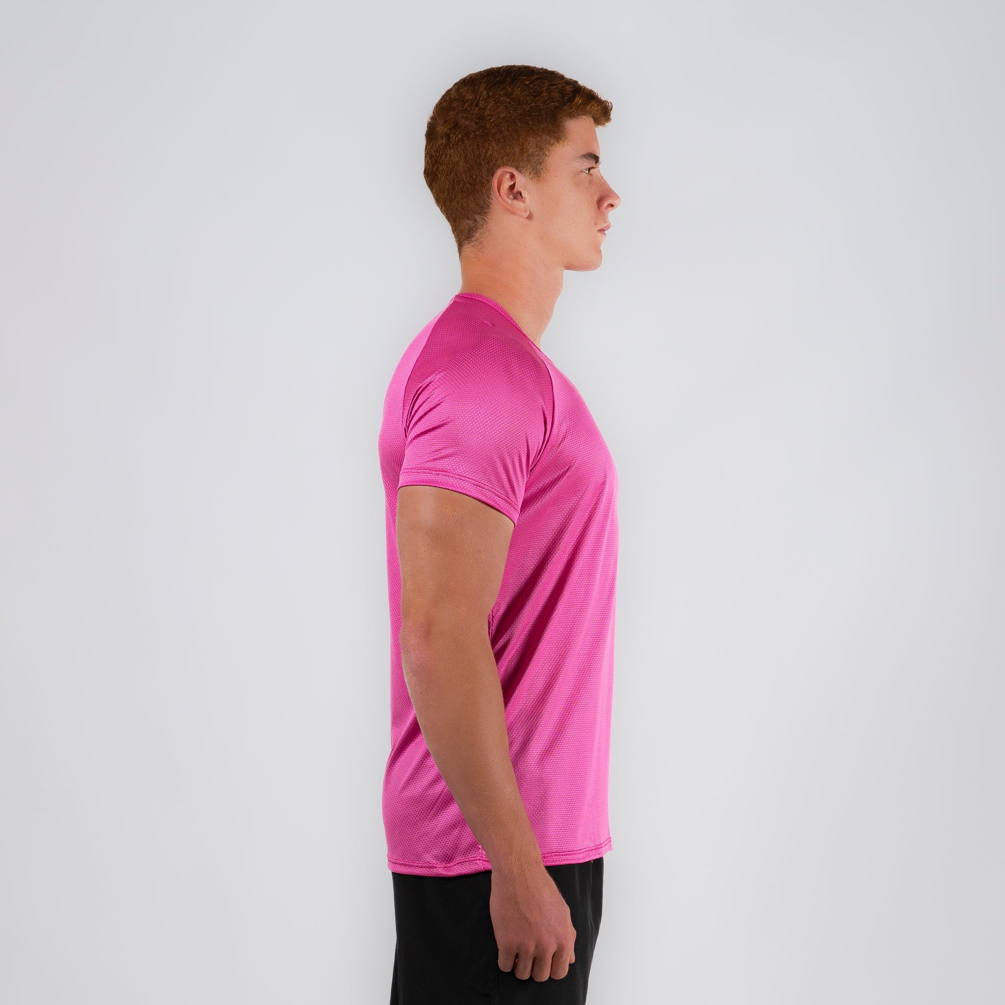 Camiseta Dry Fit Lineup Rosa Magenta