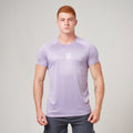 Camiseta Dry Fit Lobo Geométrico Lilás Malva