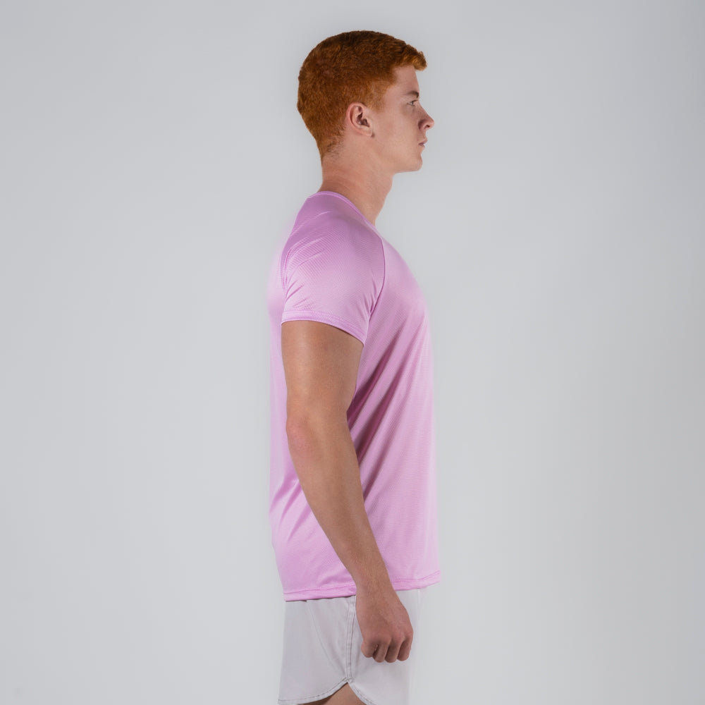 Camiseta Dry Fit Lupus Core Rosa Pétala