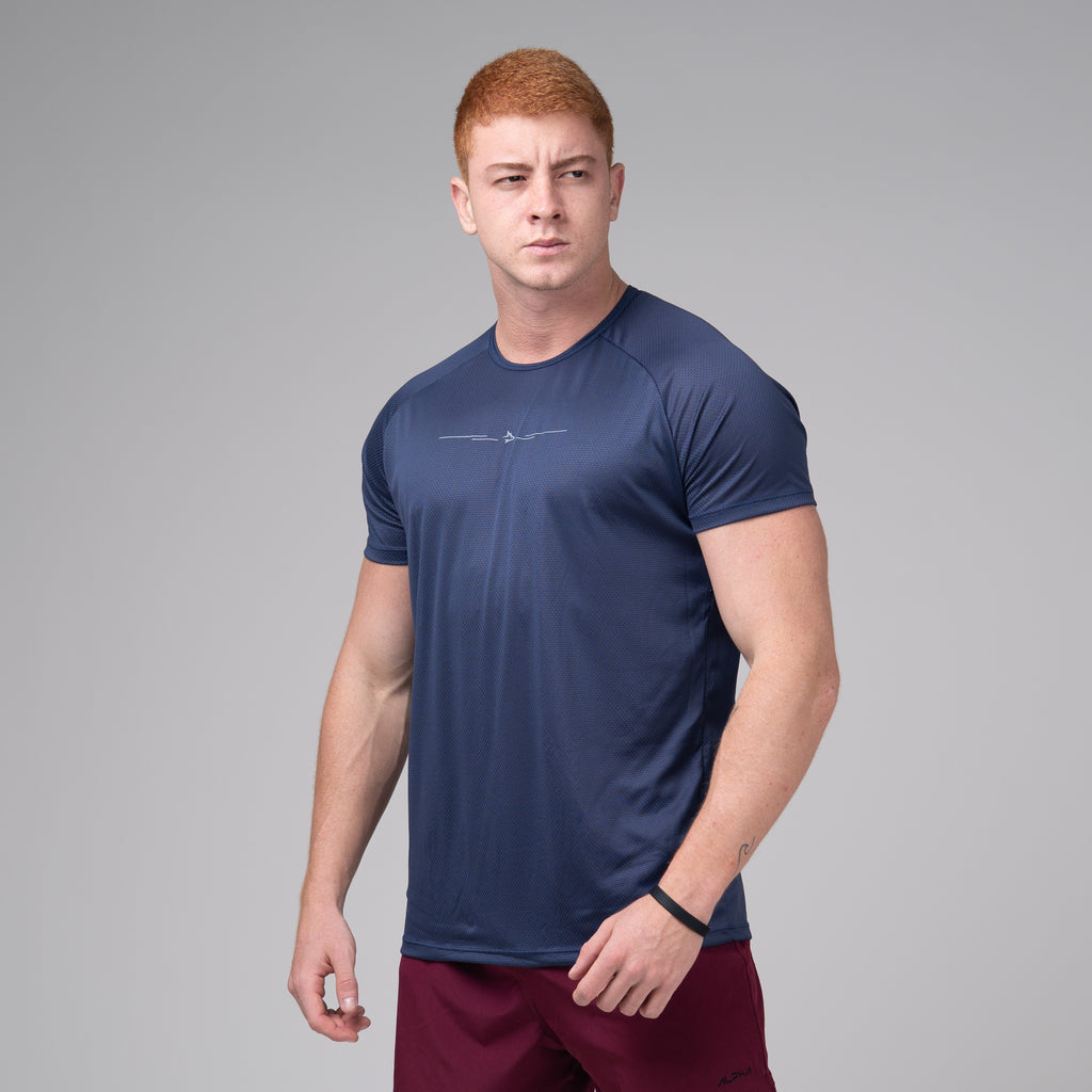 Camiseta Dry Fit Lupus Vector Marinho Ashir