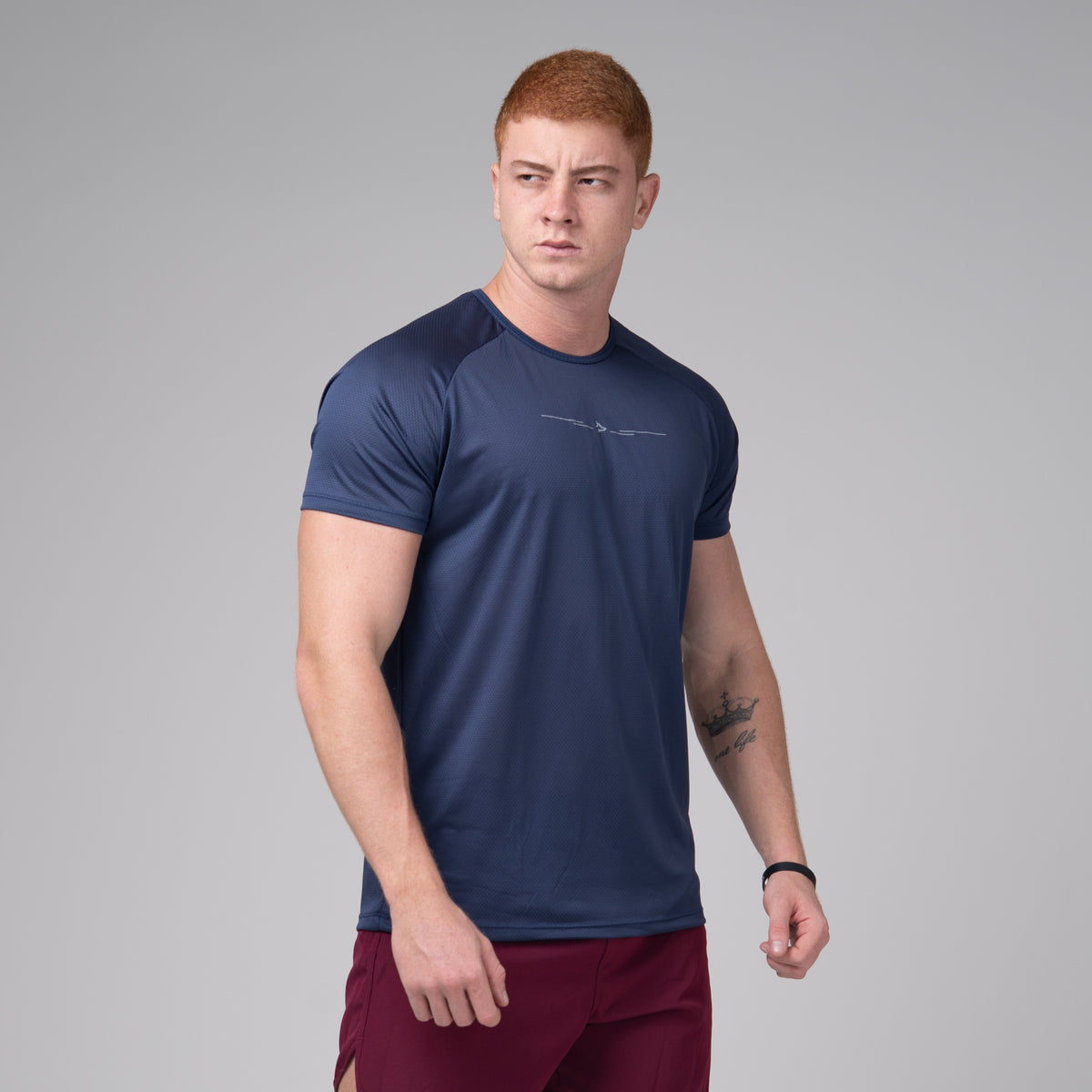 Camiseta Dry Fit Lupus Vector Marinho Ashir