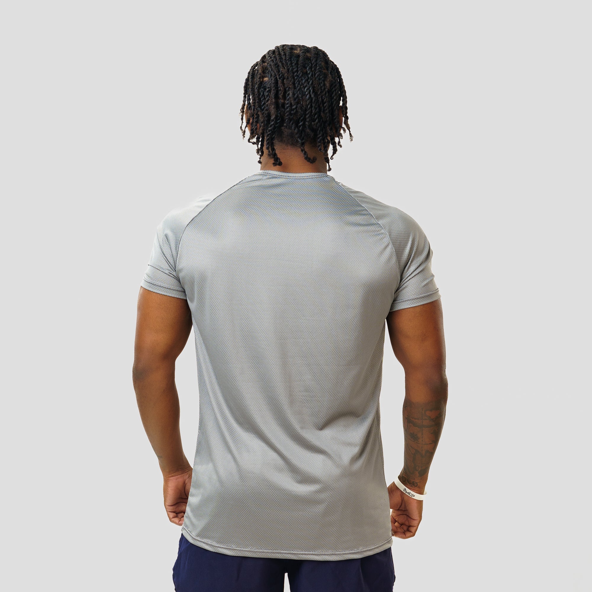 Camiseta Dry Fit Max Core Cinza Aço
