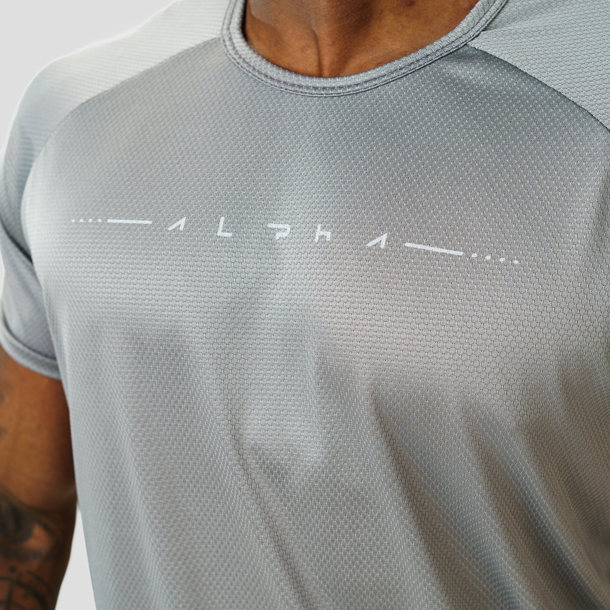 Camiseta Dry Fit Max Core Cinza Aço