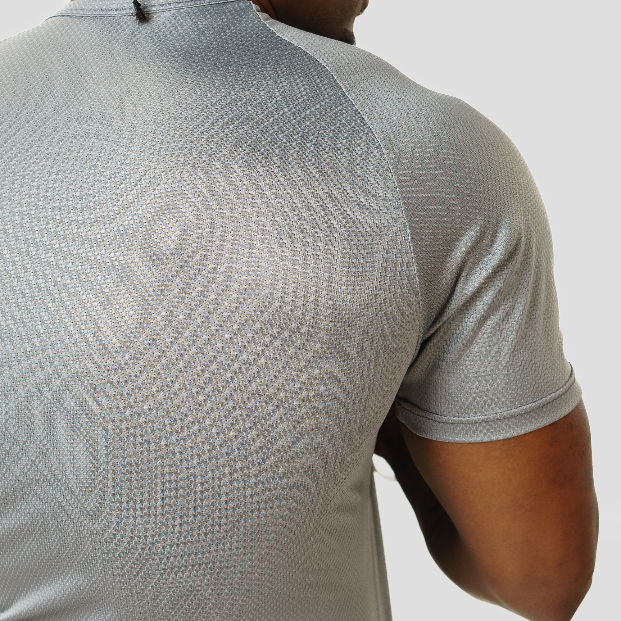 Camiseta Dry Fit Max Core Cinza Aço
