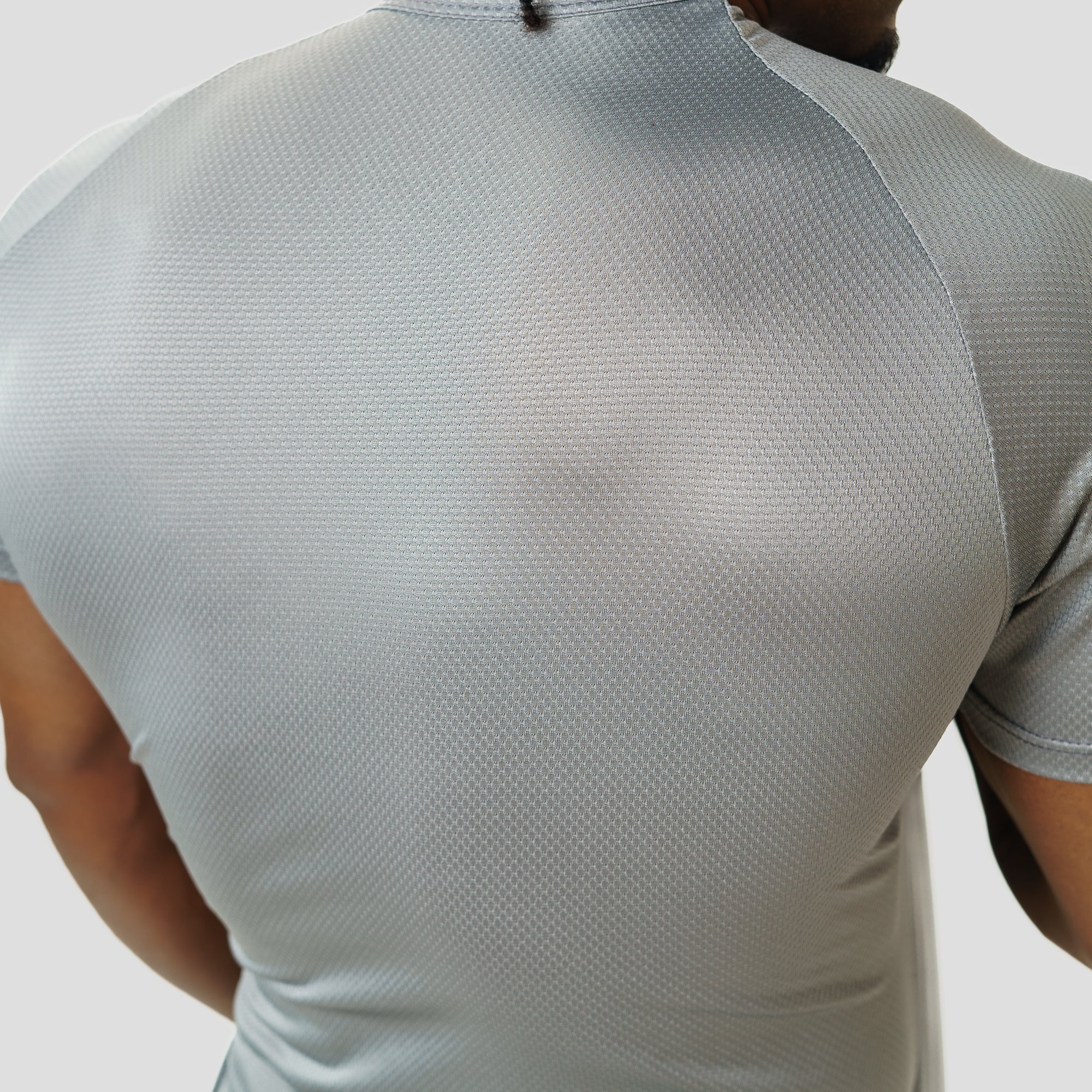 Camiseta Dry Fit Max Core Cinza Aço