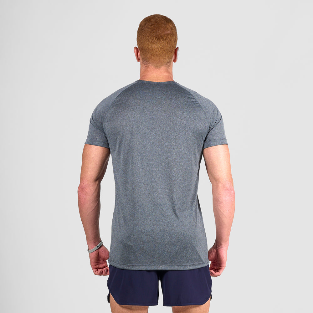 Camiseta Dry Fit Max Core Mescla Preto