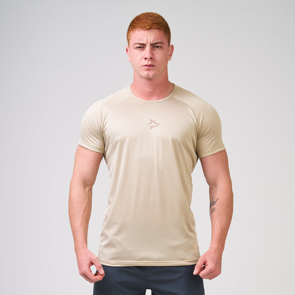 Camiseta Dry Fit Middle Lupus Arenoso