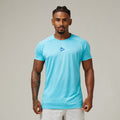 Camiseta Dry Fit Middle Lupus Azul Pavão