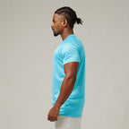 Camiseta Dry Fit Middle Lupus Azul Pavão