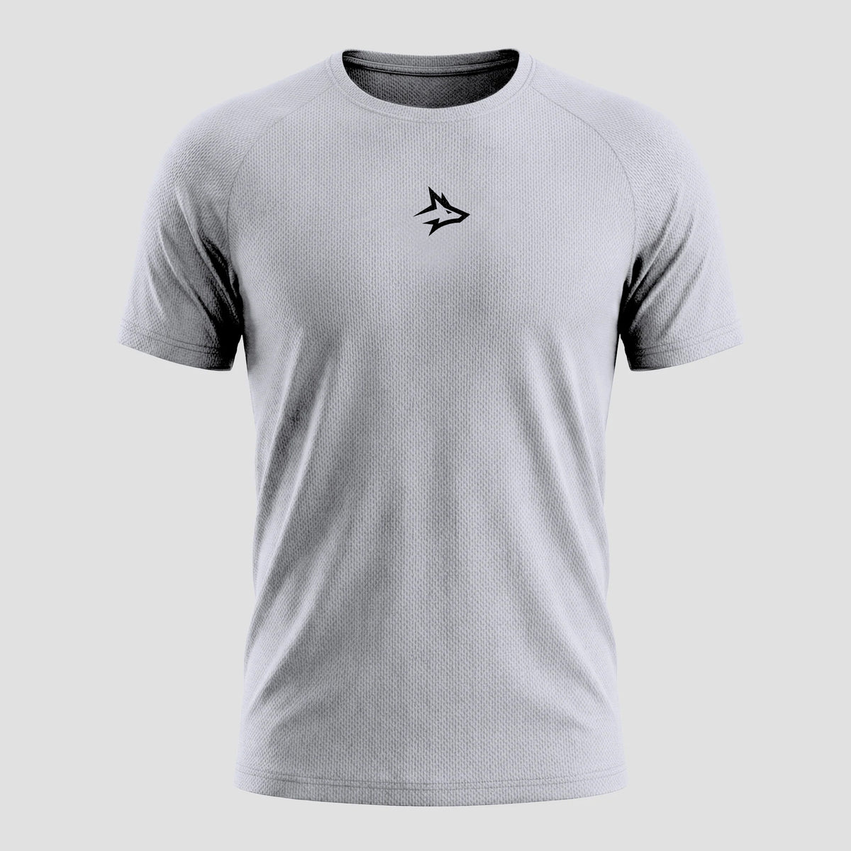 Camiseta Dry Fit Middle Lupus Cinza Prata
