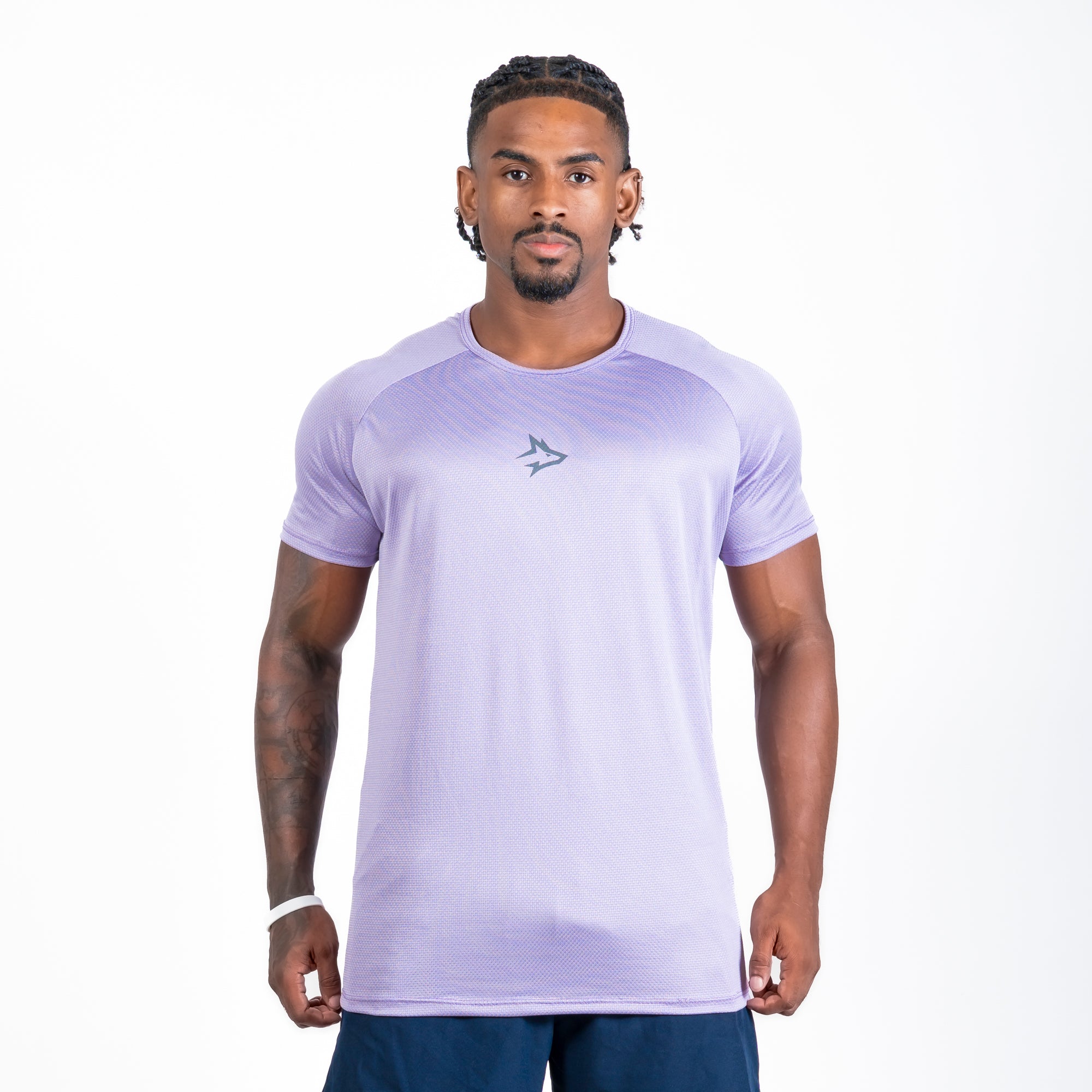 Camiseta Dry Fit Middle Lupus Lilás Malva
