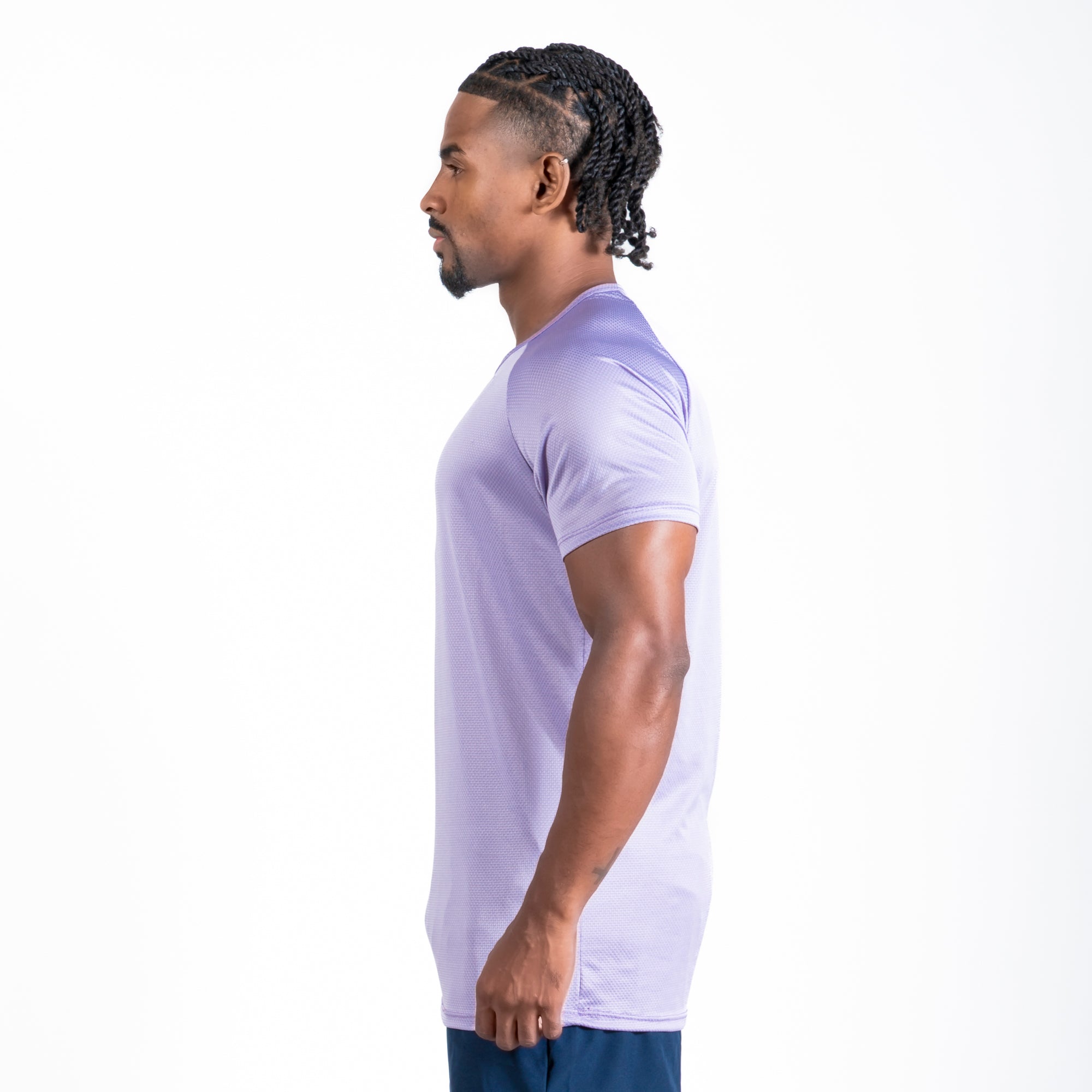 Camiseta Dry Fit Middle Lupus Lilás Malva