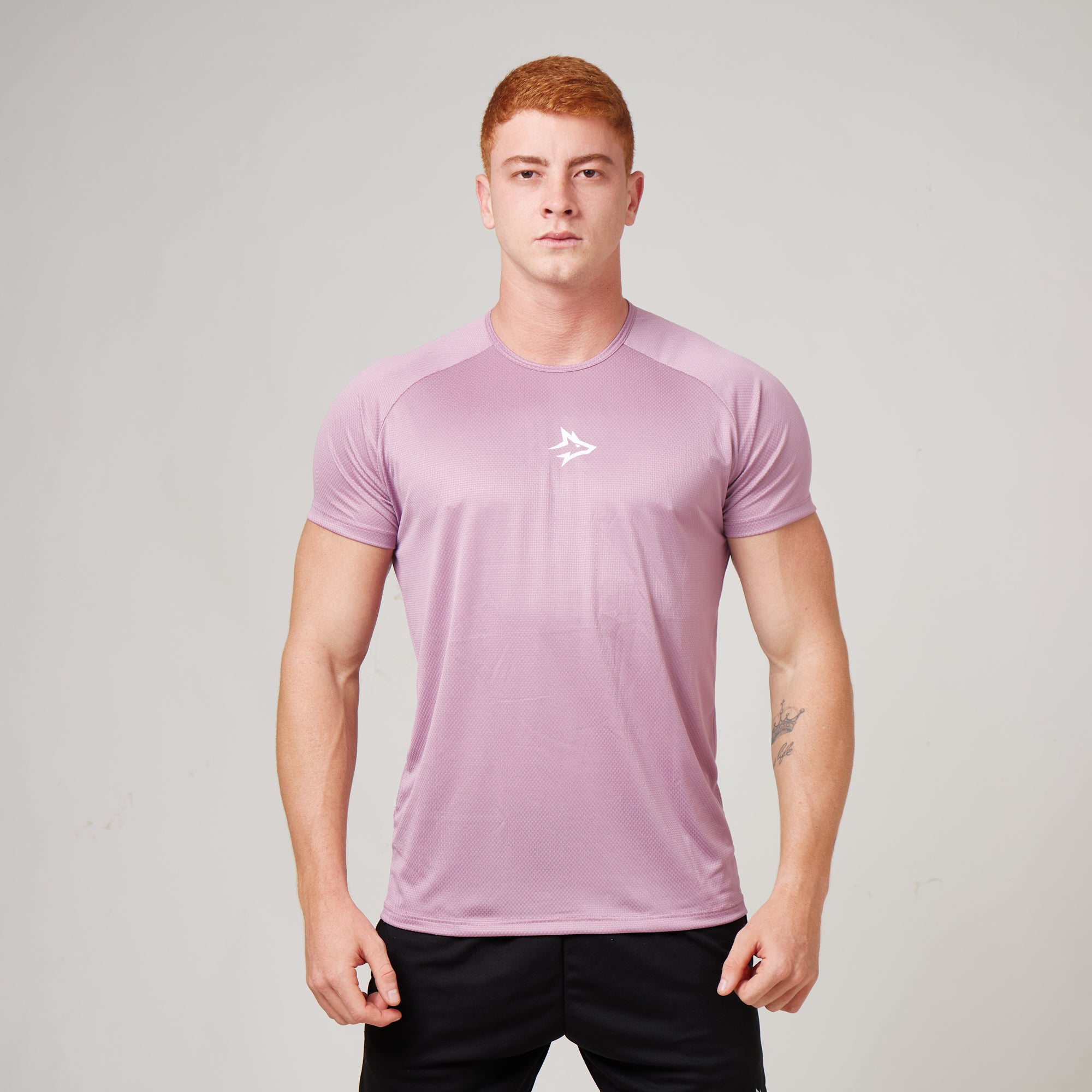 Camiseta Dry Fit Middle Lupus Lilás Primavera