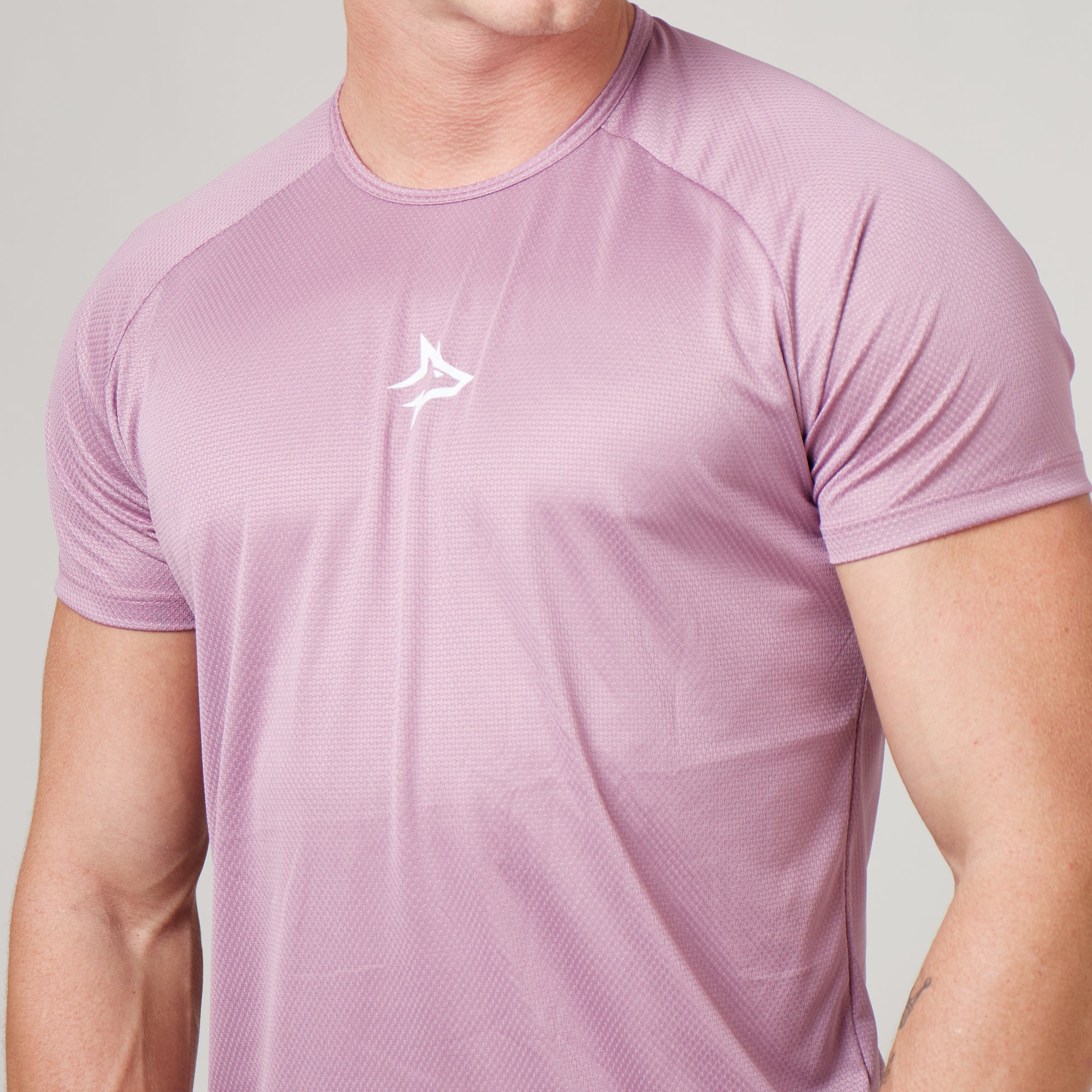 Camiseta Dry Fit Middle Lupus Lilás Primavera