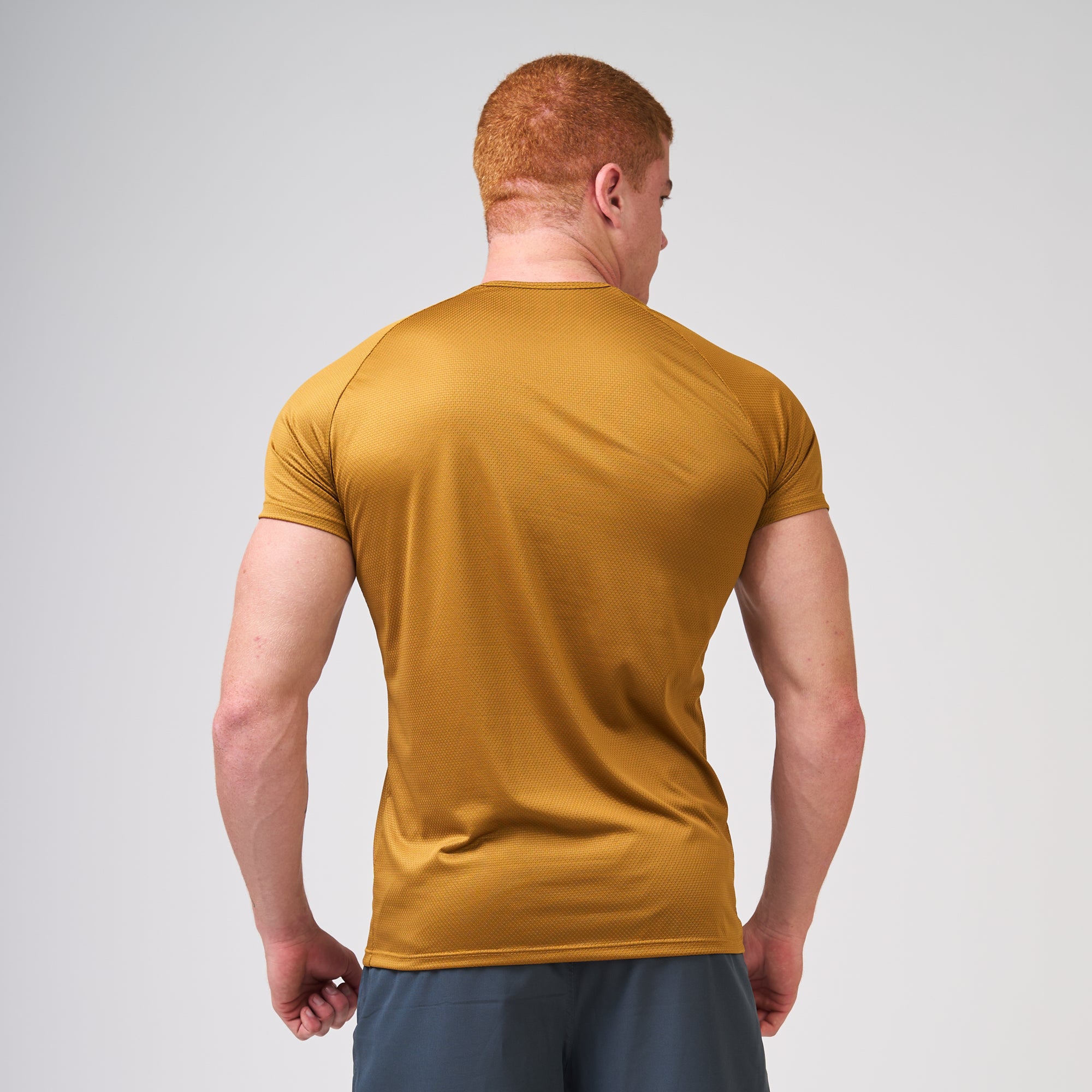 Camiseta Dry Fit Middle Lupus Ocre