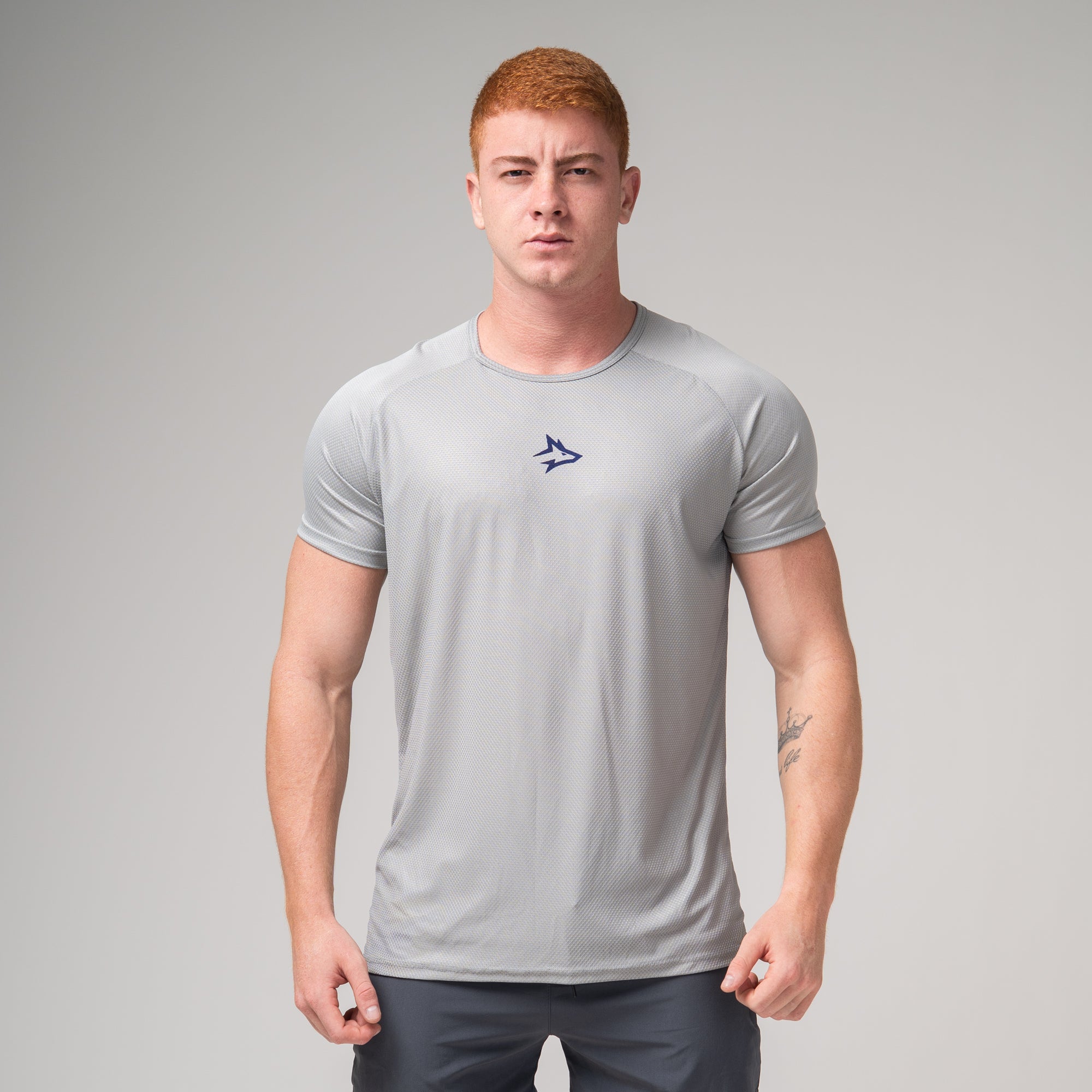 Camiseta Dry Fit Middle Lupus Platina
