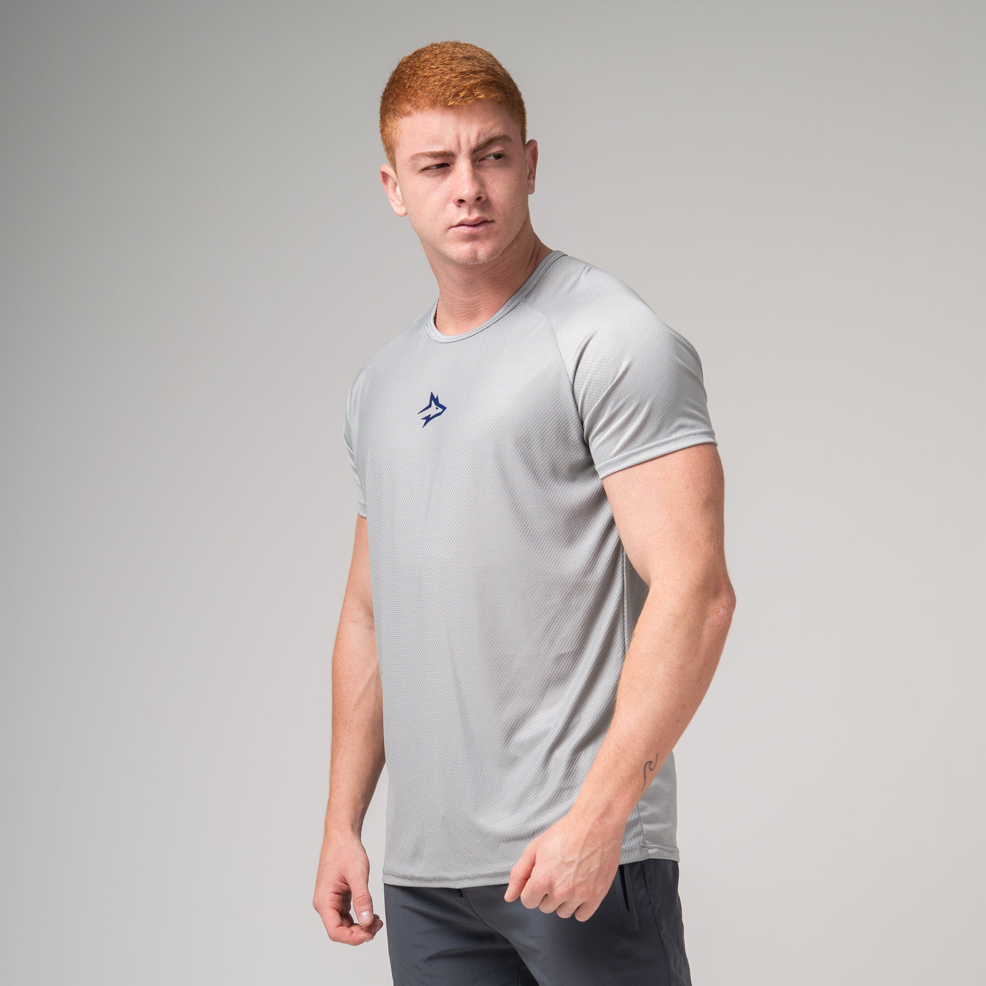 Camiseta Dry Fit Middle Lupus Platina