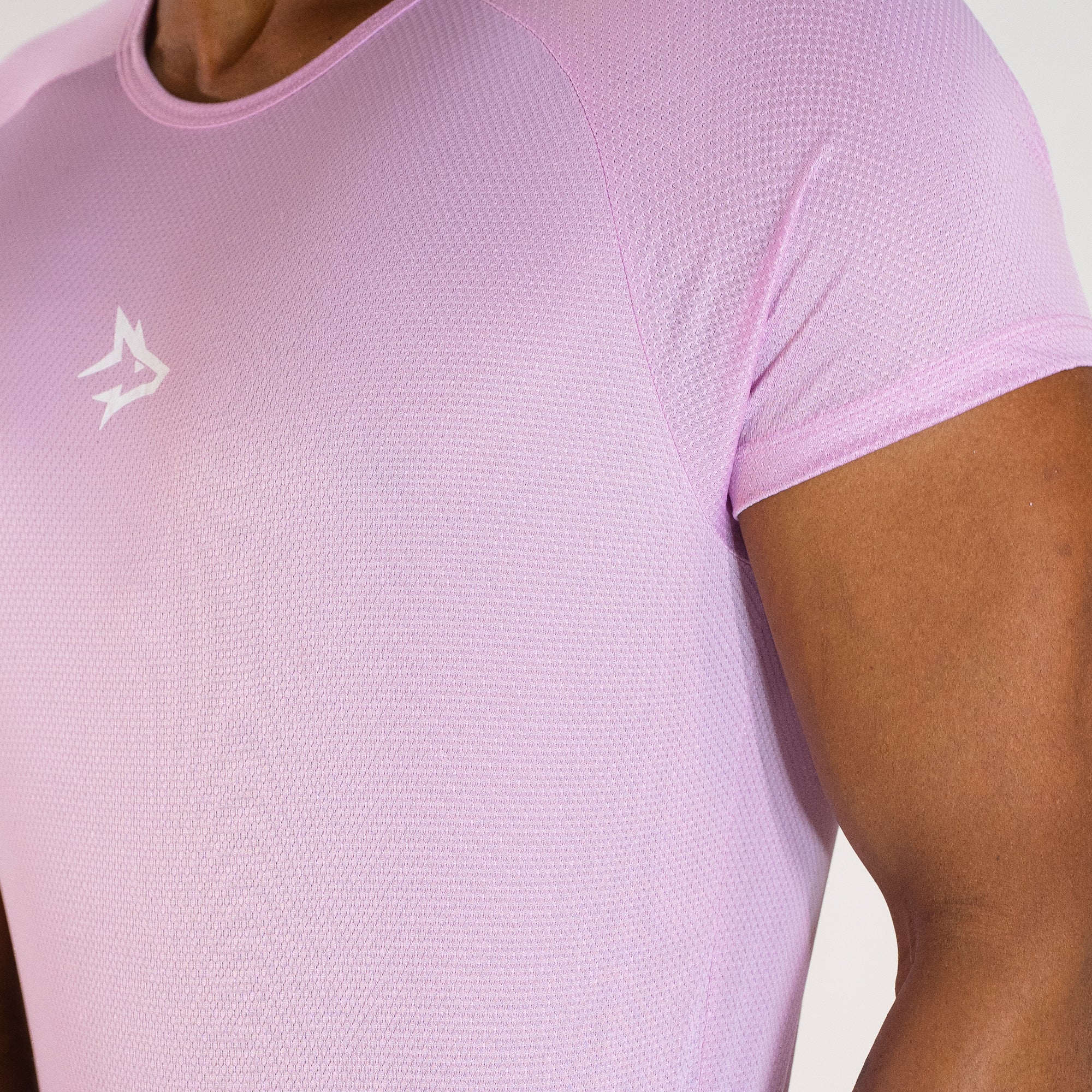 Camiseta Dry Fit Middle Lupus Rosa Pétala