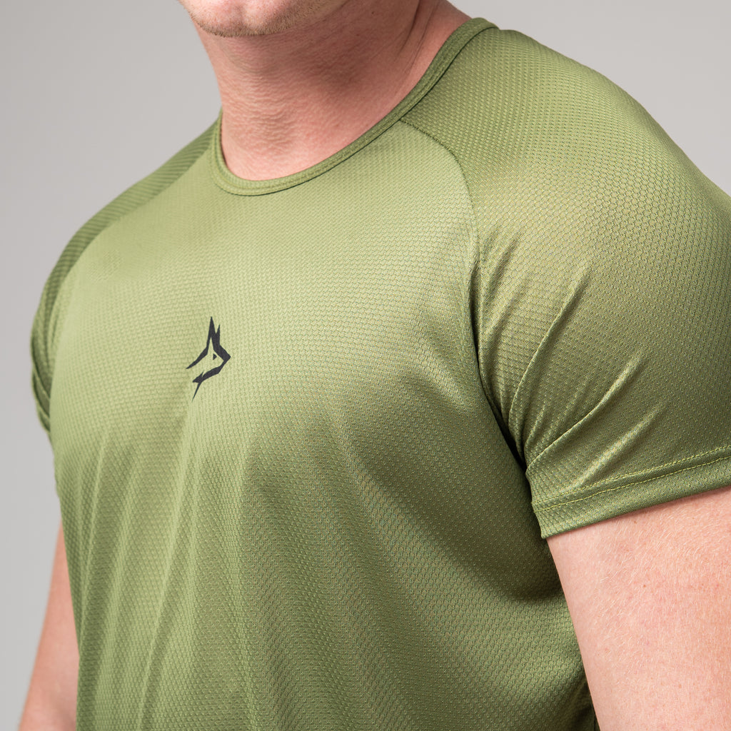 Camiseta Dry Fit Middle Lupus Verde Selva