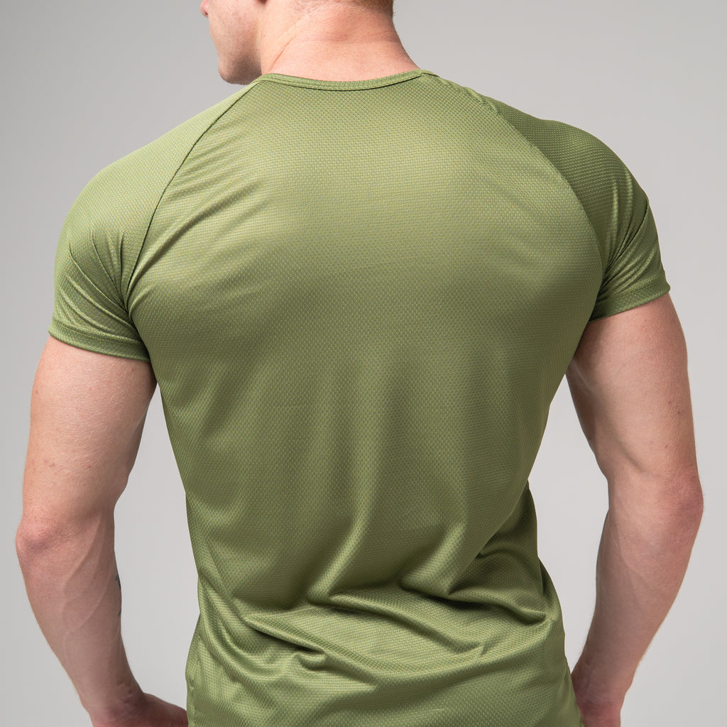Camiseta Dry Fit Middle Lupus Verde Selva