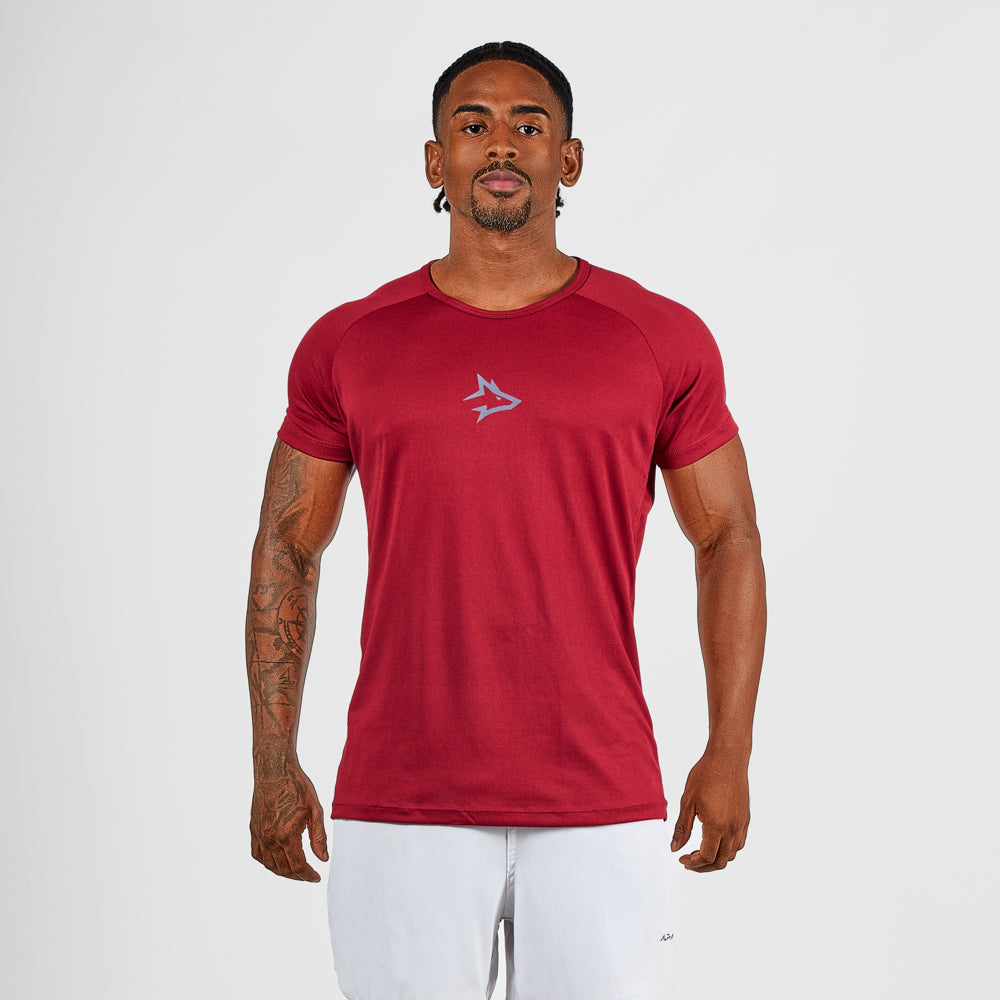 Camiseta Dry Fit Middle Lupus Vinho